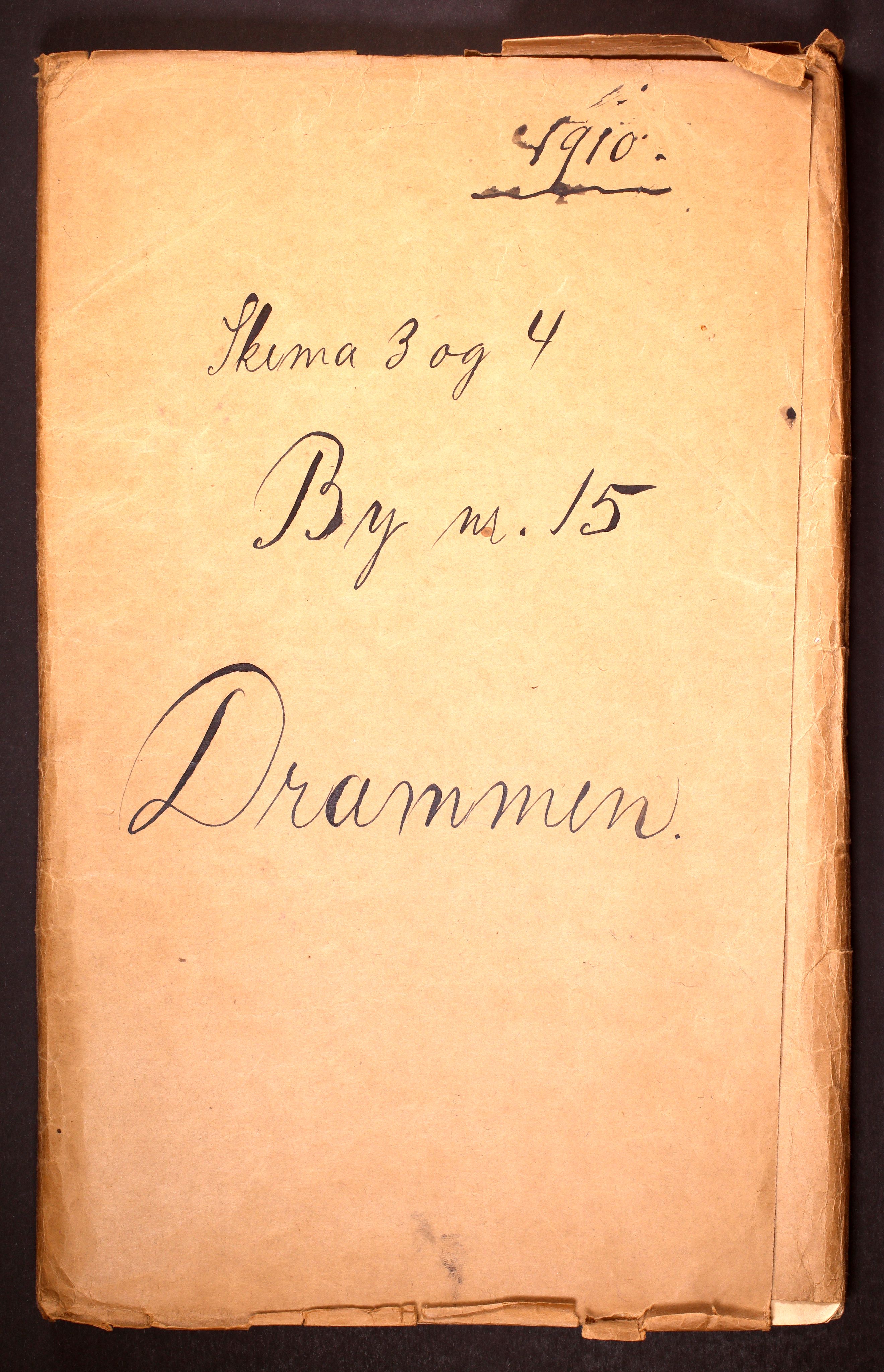 RA, Folketelling 1910 for 0602 Drammen kjøpstad, 1910, s. 1