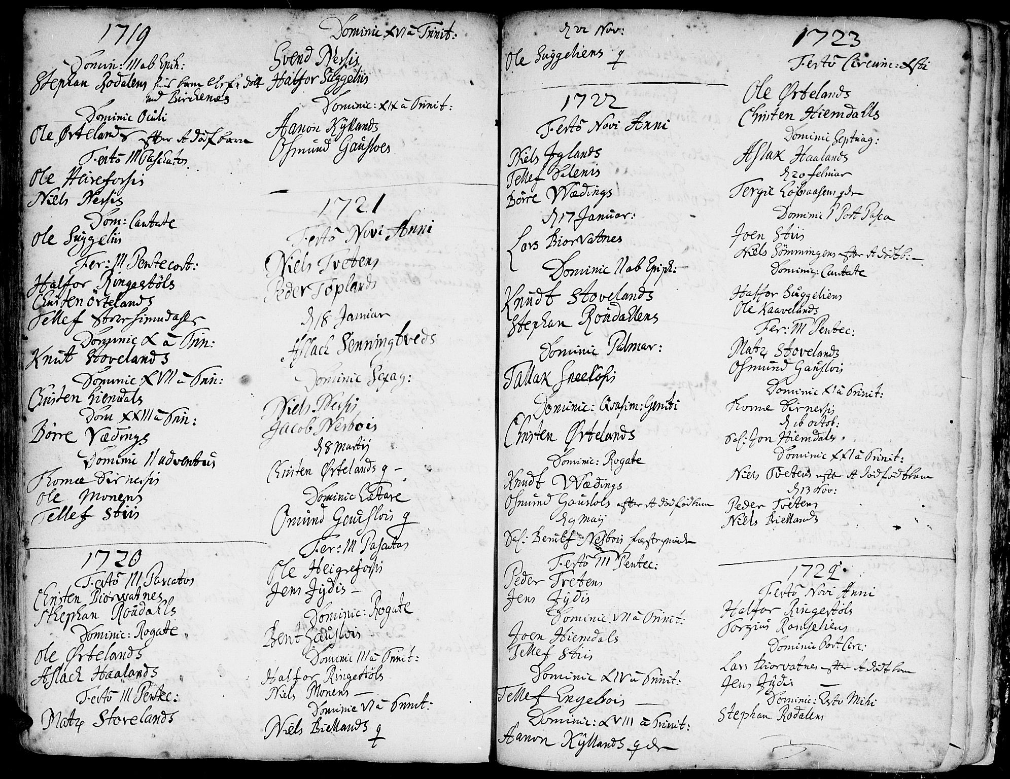 Hommedal sokneprestkontor, AV/SAK-1111-0023/F/Fa/Fab/L0001: Ministerialbok nr. A 1 /3, 1690-1738