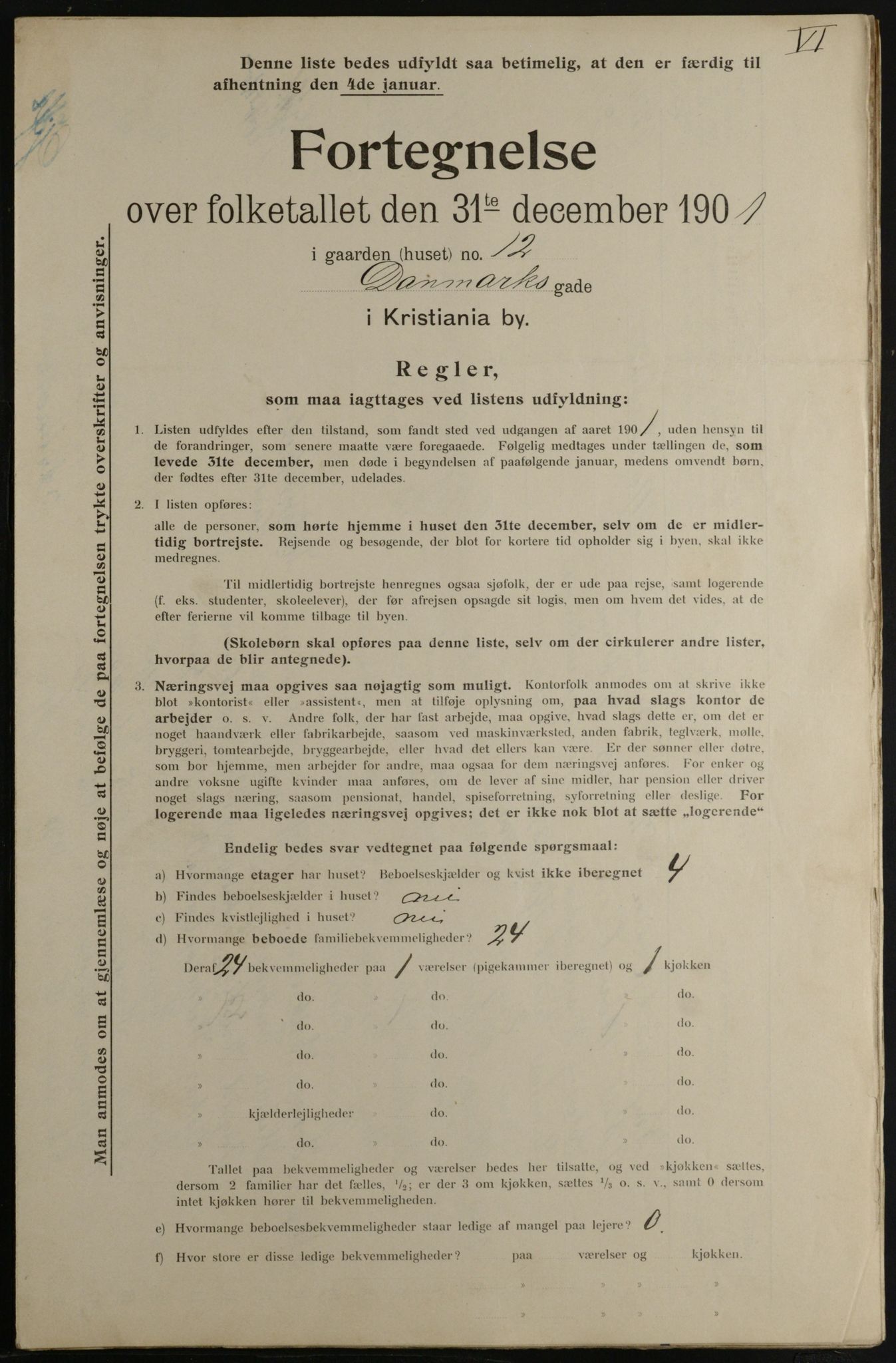 OBA, Kommunal folketelling 31.12.1901 for Kristiania kjøpstad, 1901, s. 2362