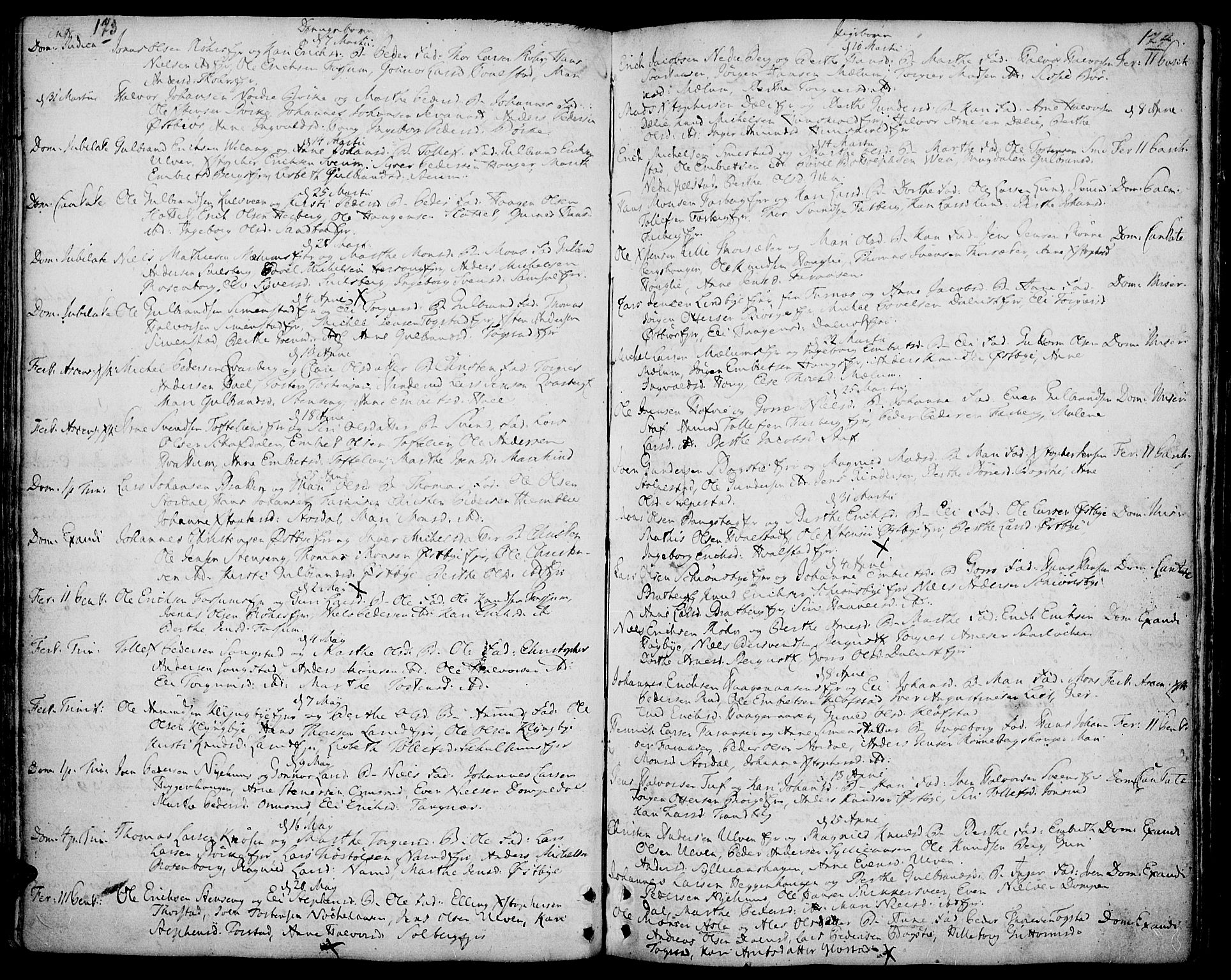 SAH, Ringsaker prestekontor, K/Ka/L0002: Ministerialbok nr. 2, 1747-1774, s. 173-174