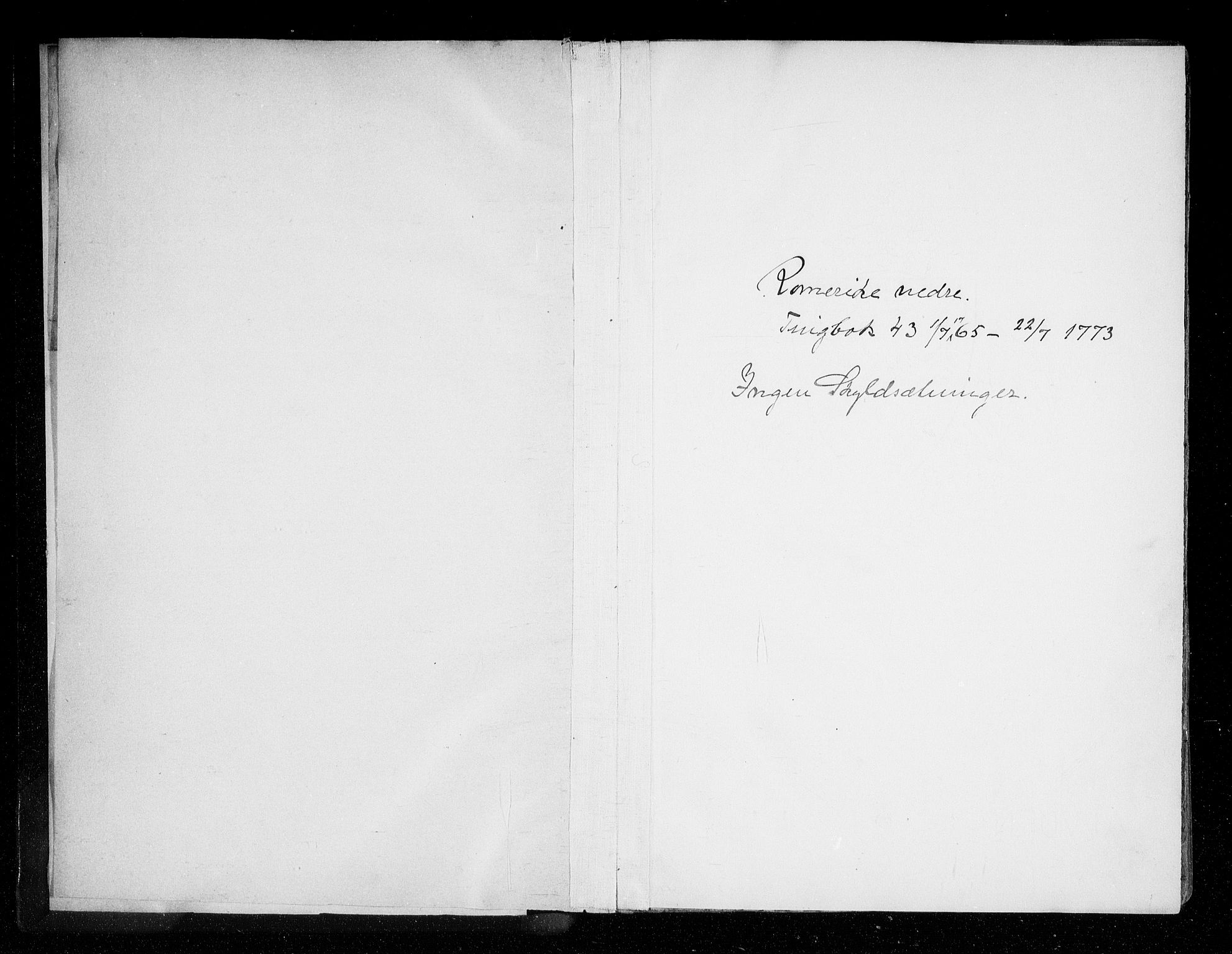 Nedre Romerike sorenskriveri, SAO/A-10469/F/Fb/L0043: Tingbok, 1765-1773