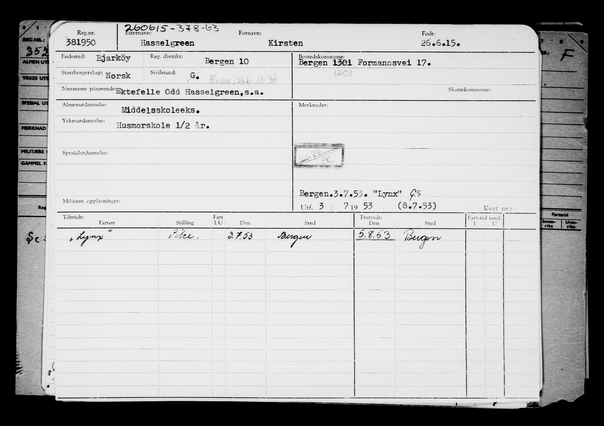 Direktoratet for sjømenn, AV/RA-S-3545/G/Gb/L0130: Hovedkort, 1915, s. 745