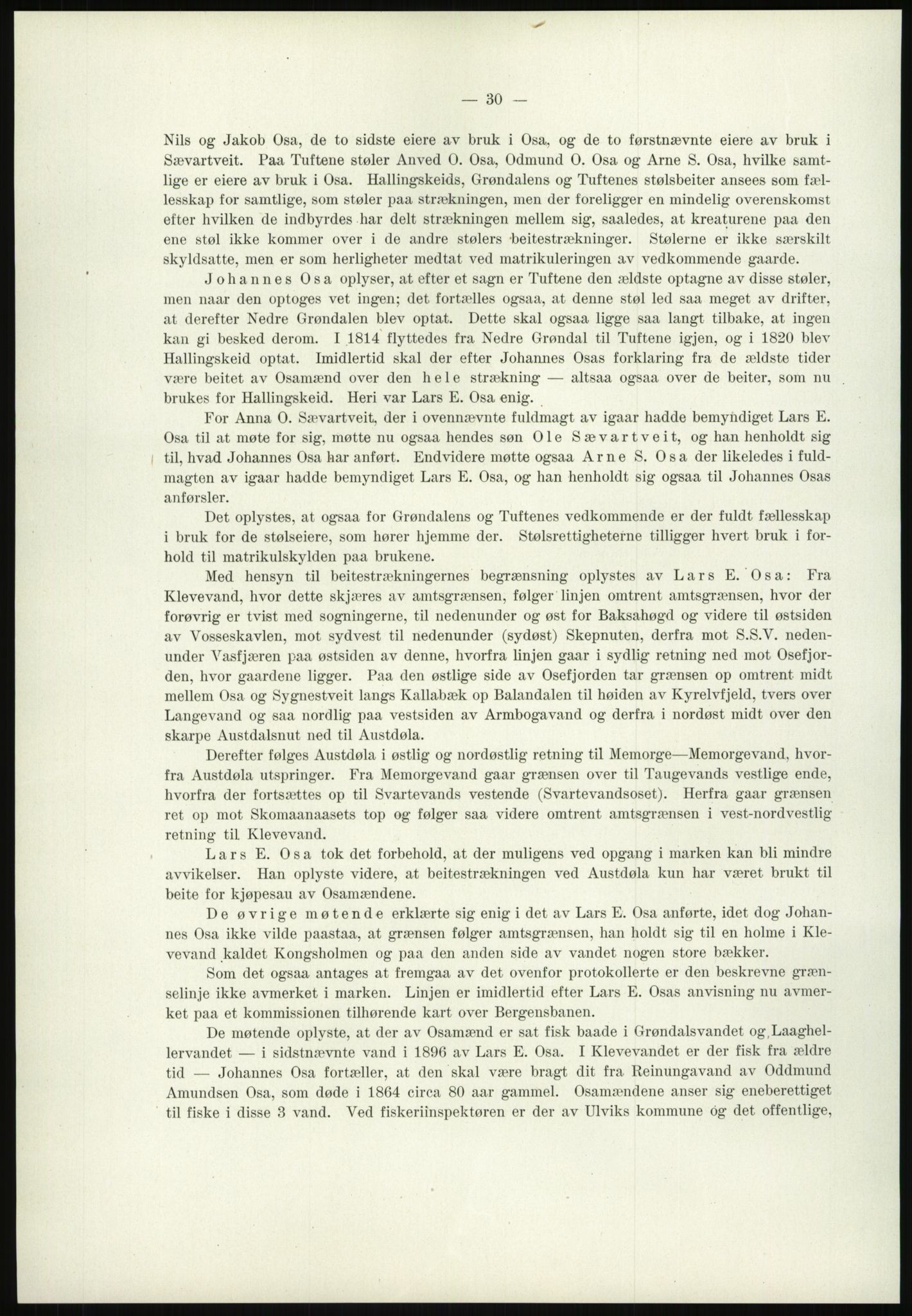 Høyfjellskommisjonen, AV/RA-S-1546/X/Xa/L0001: Nr. 1-33, 1909-1953, s. 40