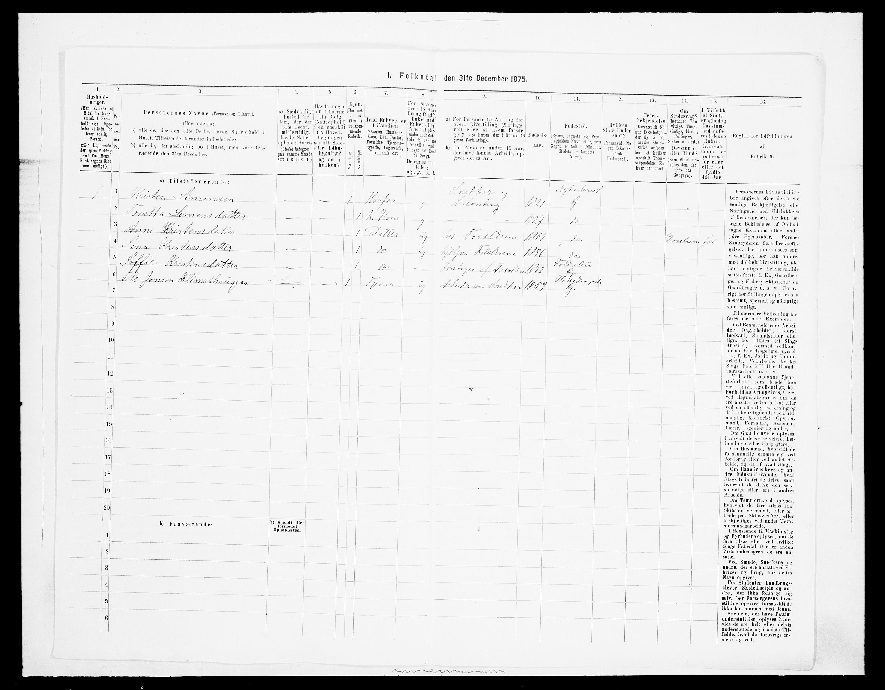 SAH, Folketelling 1875 for 0522P Gausdal prestegjeld, 1875, s. 232