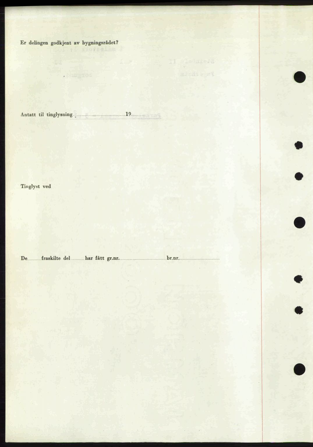 Nordre Sunnmøre sorenskriveri, AV/SAT-A-0006/1/2/2C/2Ca: Pantebok nr. A32, 1949-1949, Dagboknr: 2592/1949