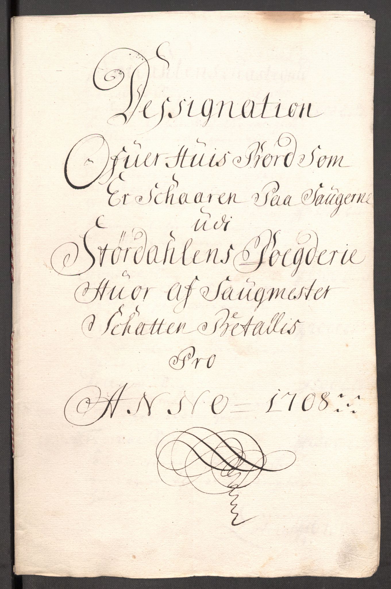 Rentekammeret inntil 1814, Reviderte regnskaper, Fogderegnskap, RA/EA-4092/R62/L4198: Fogderegnskap Stjørdal og Verdal, 1708, s. 121