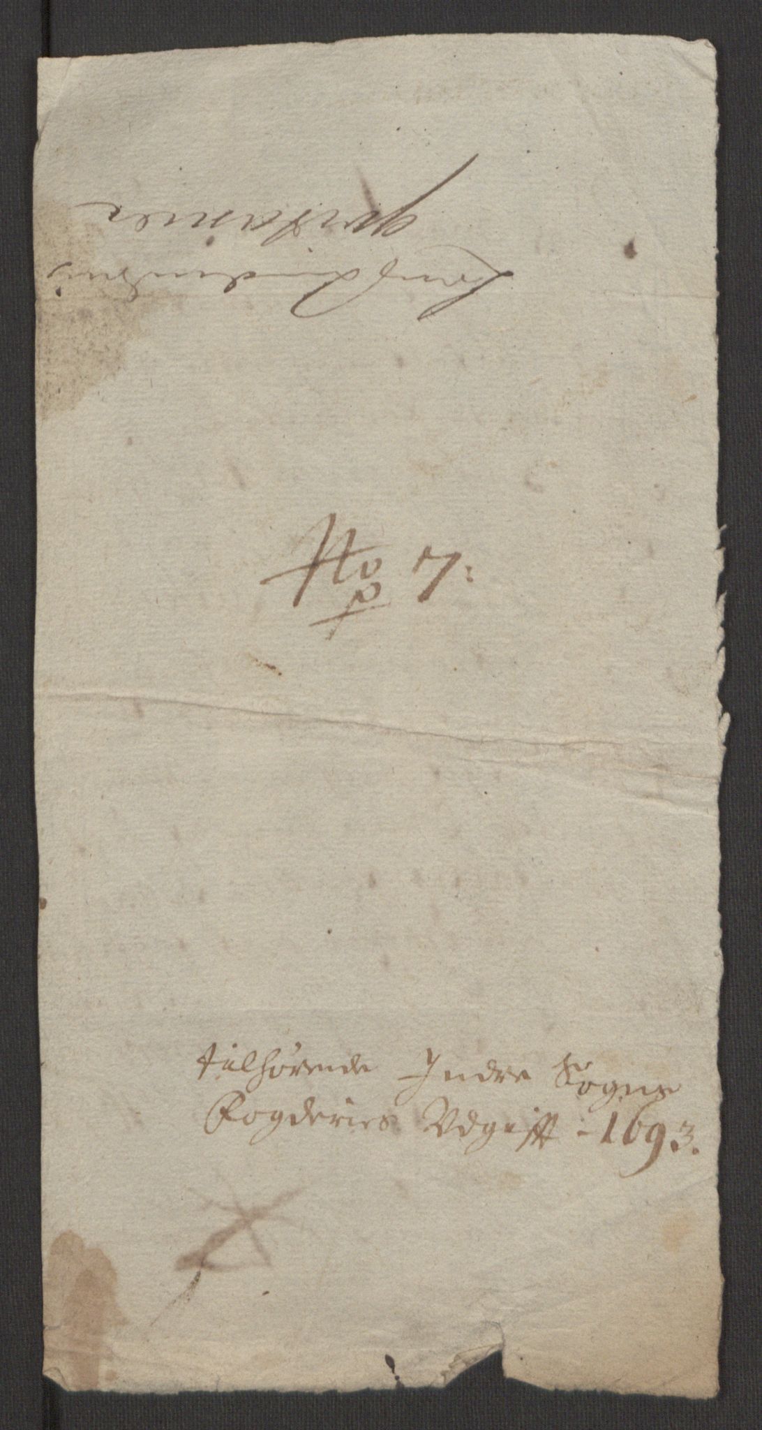Rentekammeret inntil 1814, Reviderte regnskaper, Fogderegnskap, RA/EA-4092/R52/L3307: Fogderegnskap Sogn, 1693-1694, s. 150
