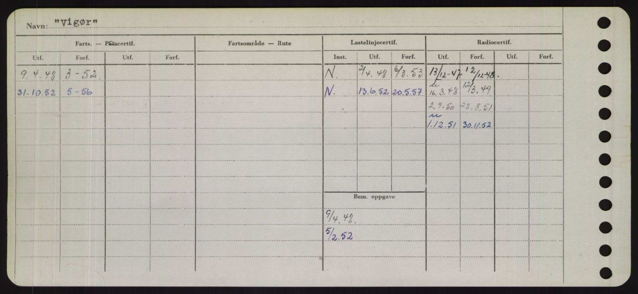 Sjøfartsdirektoratet med forløpere, Skipsmålingen, RA/S-1627/H/Hd/L0041: Fartøy, Vi-Ås, s. 90