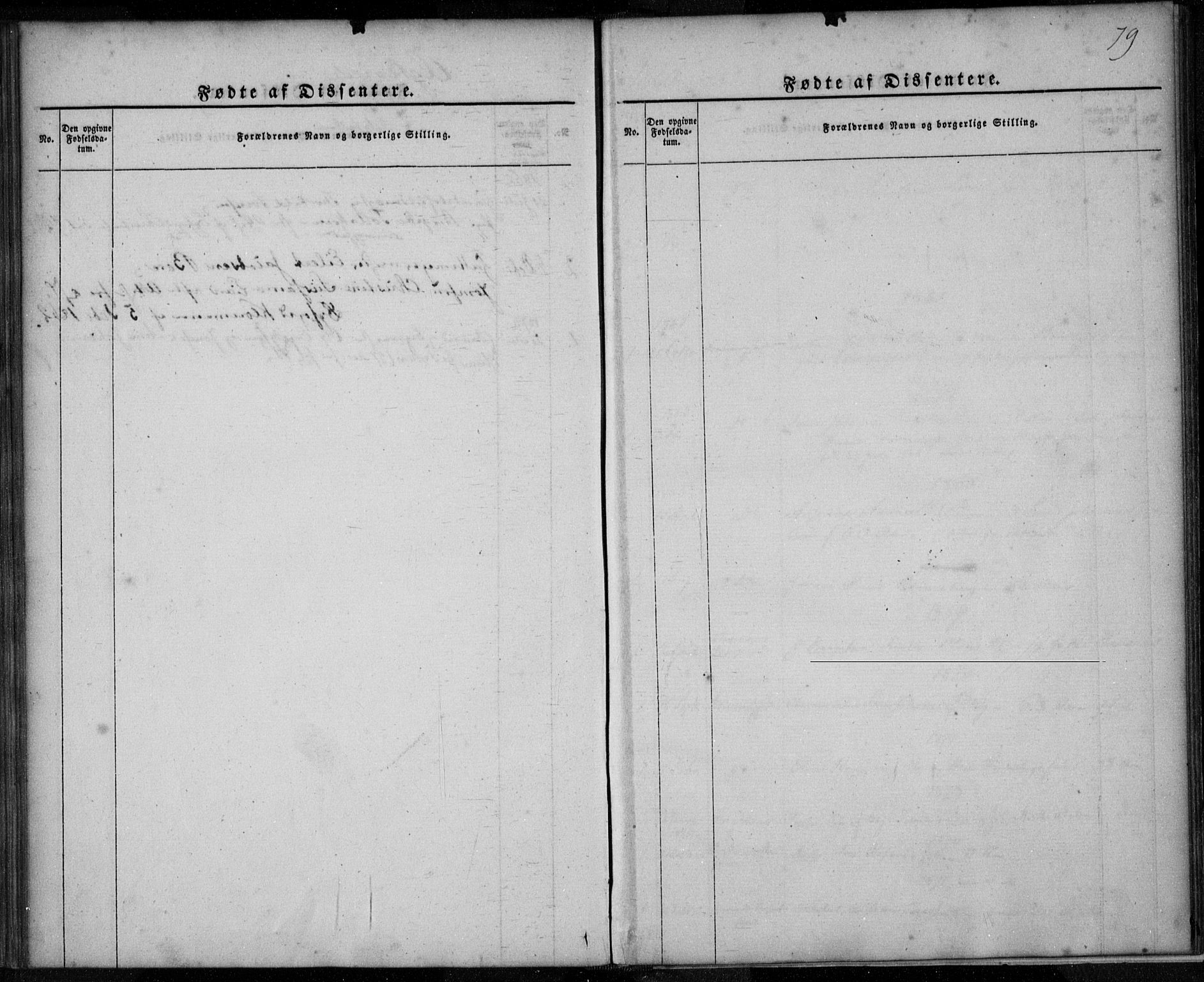 Domkirken sokneprestkontor, SAST/A-101812/001/30/30BA/L0021: Ministerialbok nr. A 20, 1860-1877, s. 79
