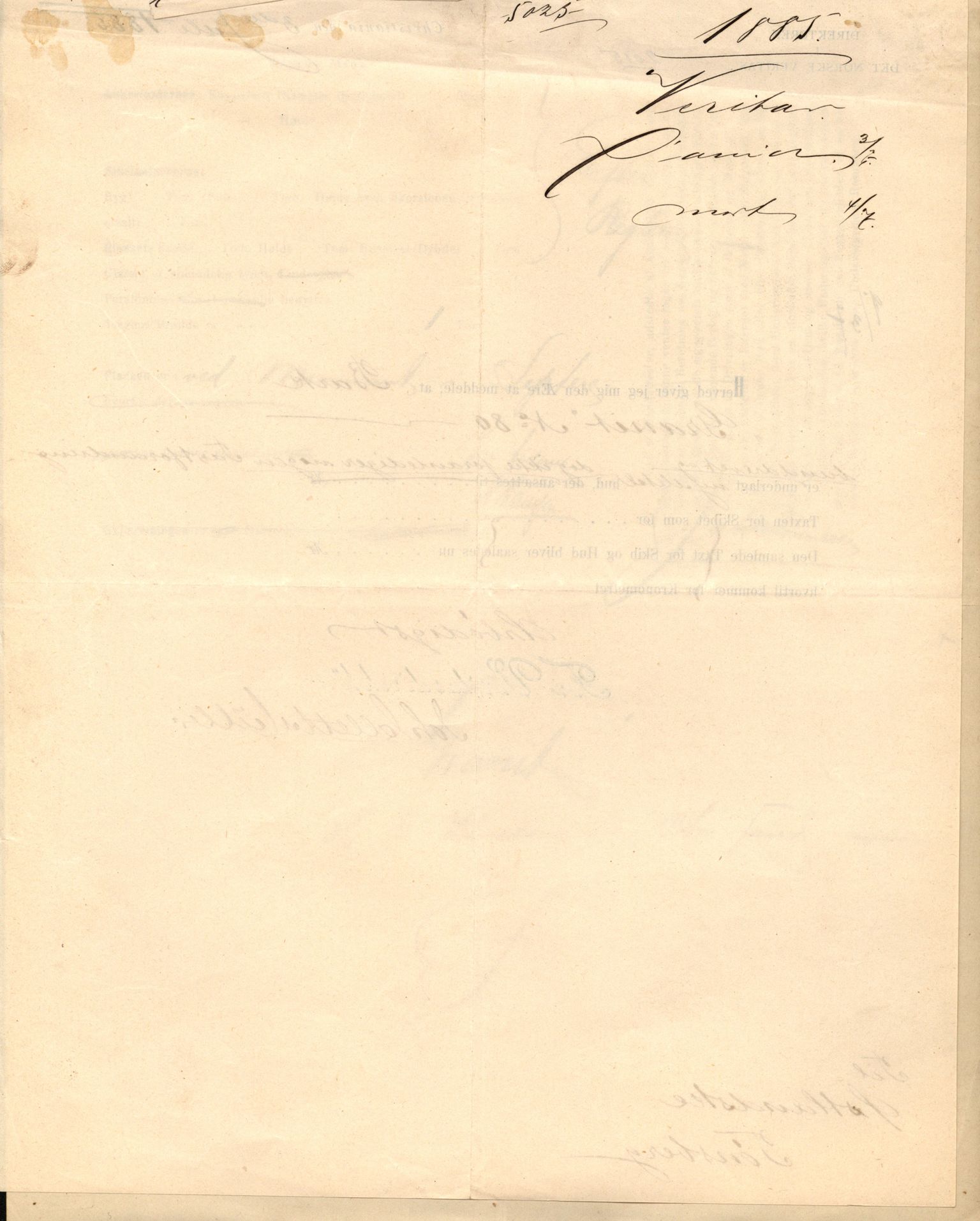 Pa 63 - Østlandske skibsassuranceforening, VEMU/A-1079/G/Ga/L0021/0006: Havaridokumenter / Gøthe, Granit, Granen, Harmonie, Lindsay, 1888, s. 18