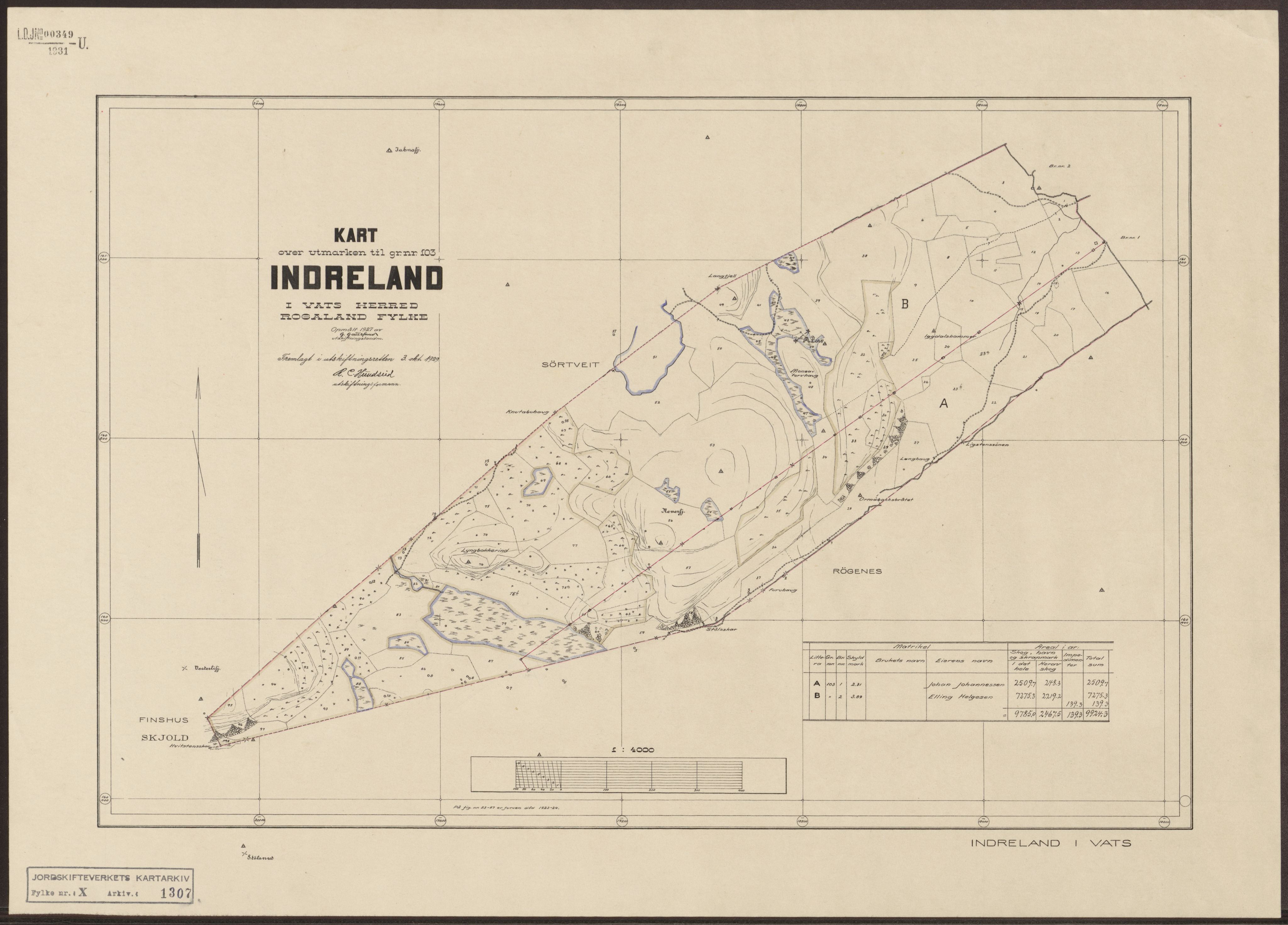 Jordskifteverkets kartarkiv, AV/RA-S-3929/T, 1859-1988, s. 1627