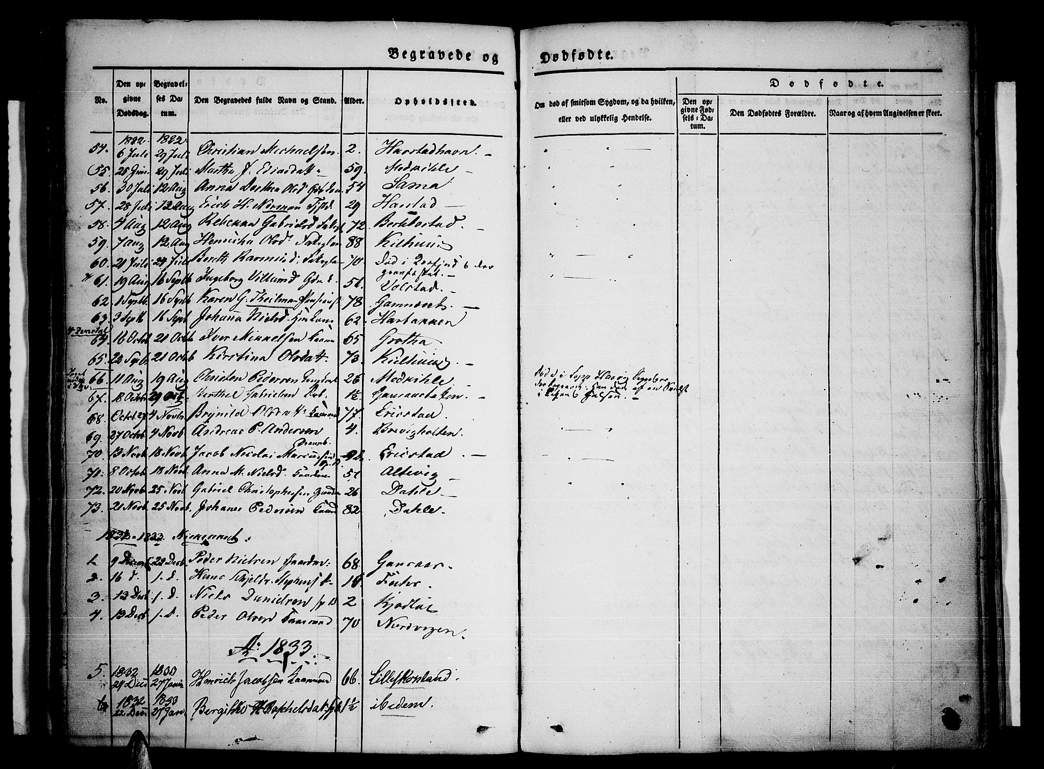 Trondenes sokneprestkontor, AV/SATØ-S-1319/H/Ha/L0007kirke: Ministerialbok nr. 7, 1827-1841