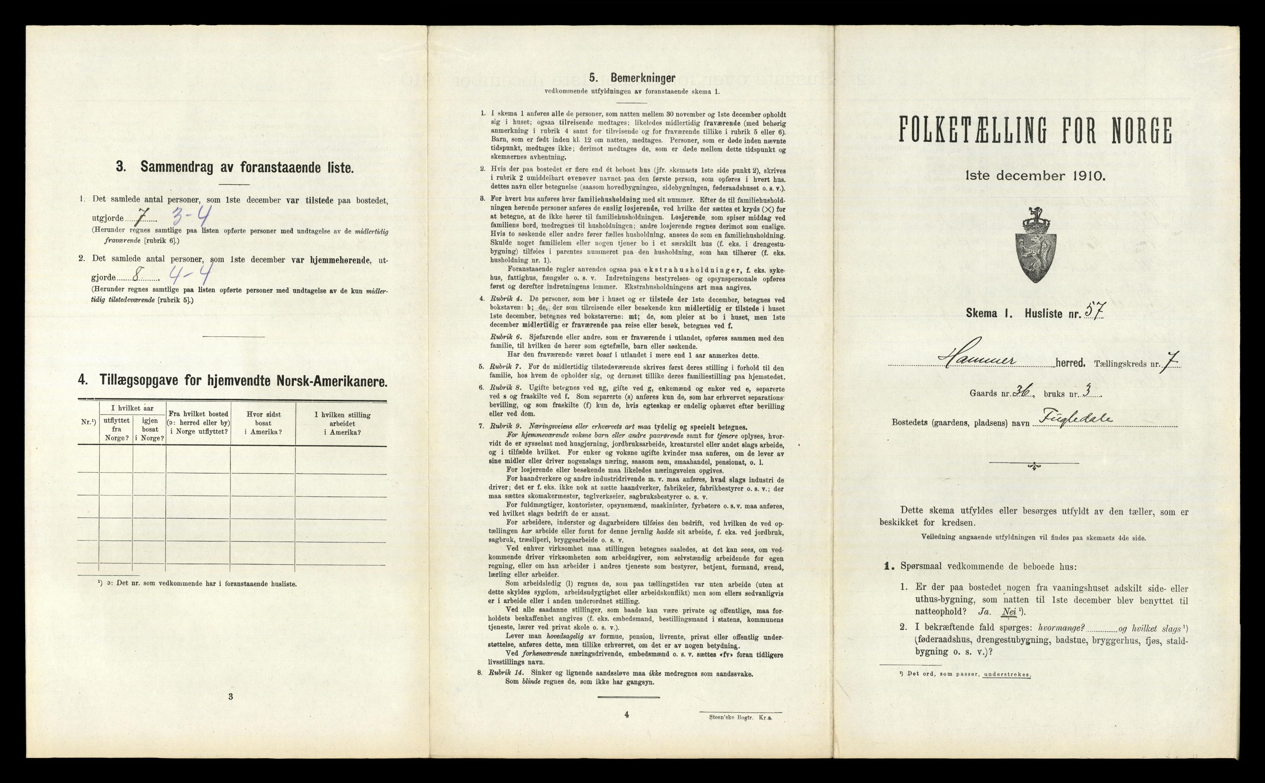 RA, Folketelling 1910 for 1254 Hamre herred, 1910, s. 550