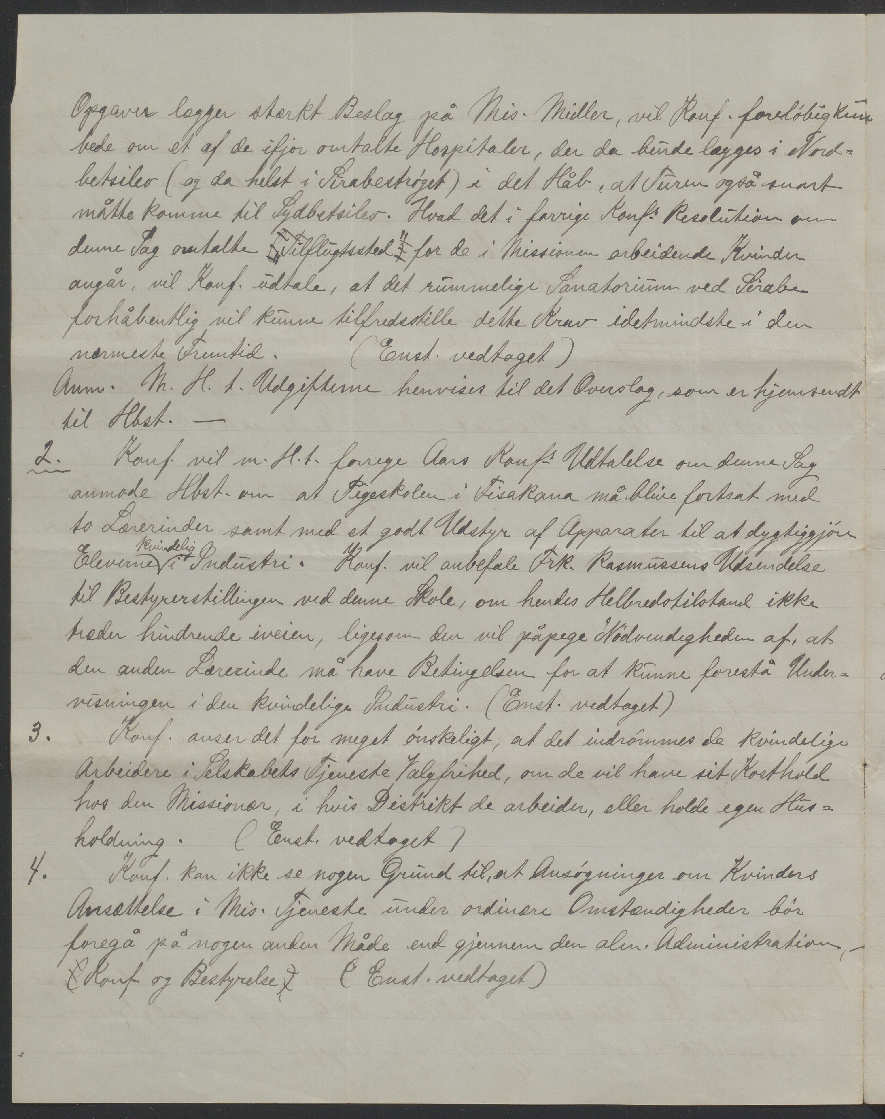 Det Norske Misjonsselskap - hovedadministrasjonen, VID/MA-A-1045/D/Da/Daa/L0038/0001: Konferansereferat og årsberetninger / Konferansereferat fra Madagaskar Innland., 1890