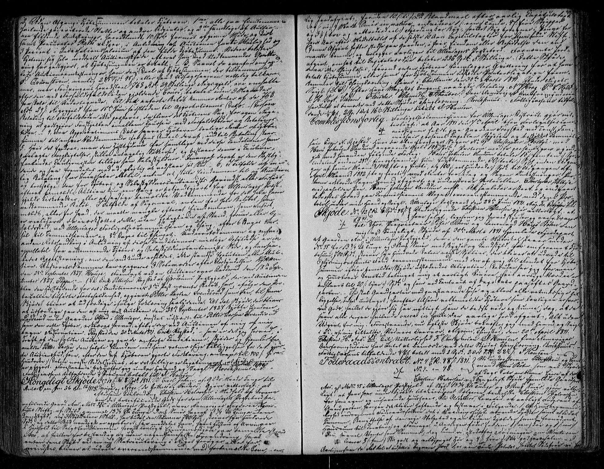 Øvre Romerike sorenskriveri, SAO/A-10649/G/Gb/L0009a: Pantebok nr. 9a, 1838-1842, s. 322