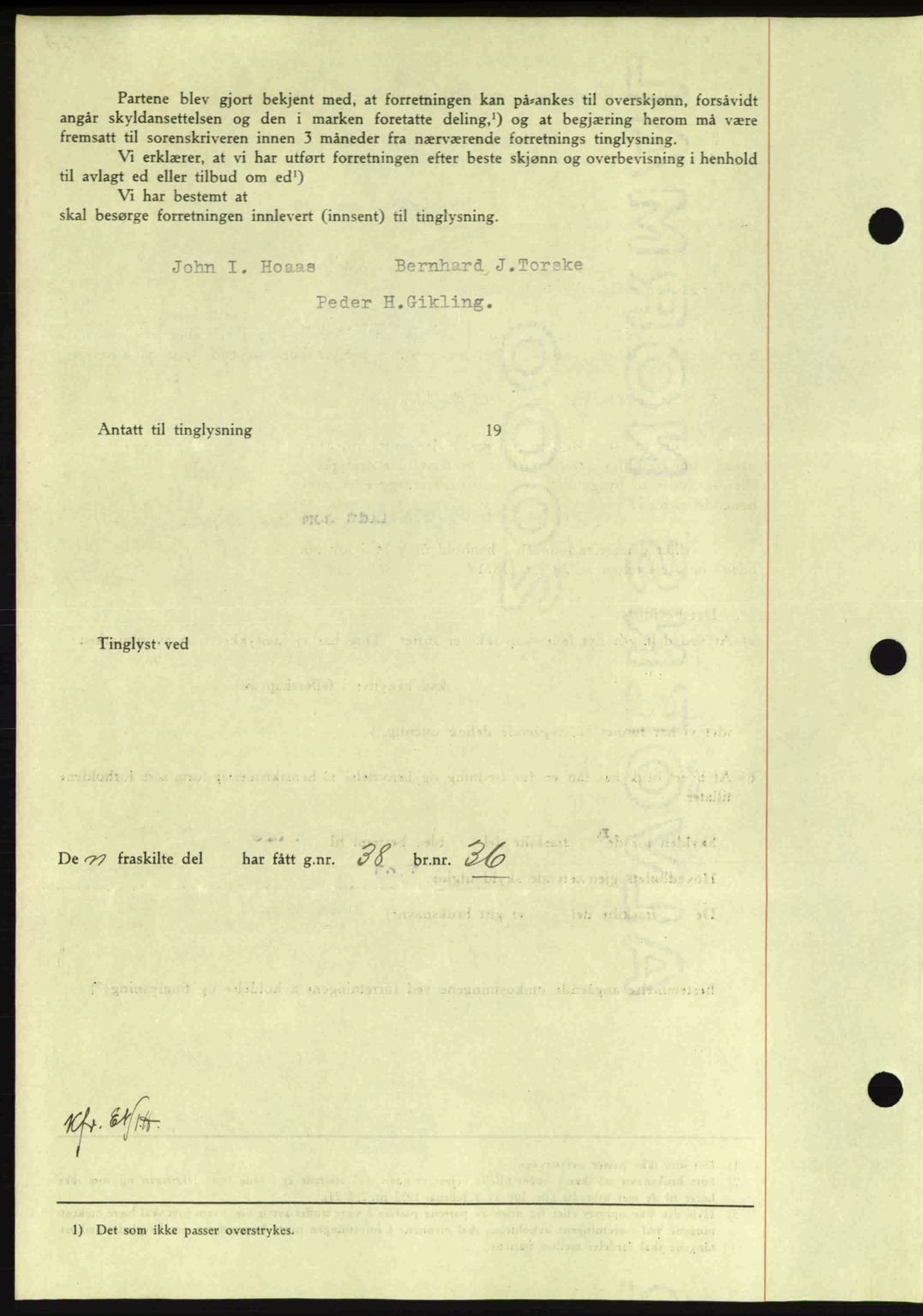 Nordmøre sorenskriveri, AV/SAT-A-4132/1/2/2Ca: Pantebok nr. A87, 1939-1940, Dagboknr: 3620/1939