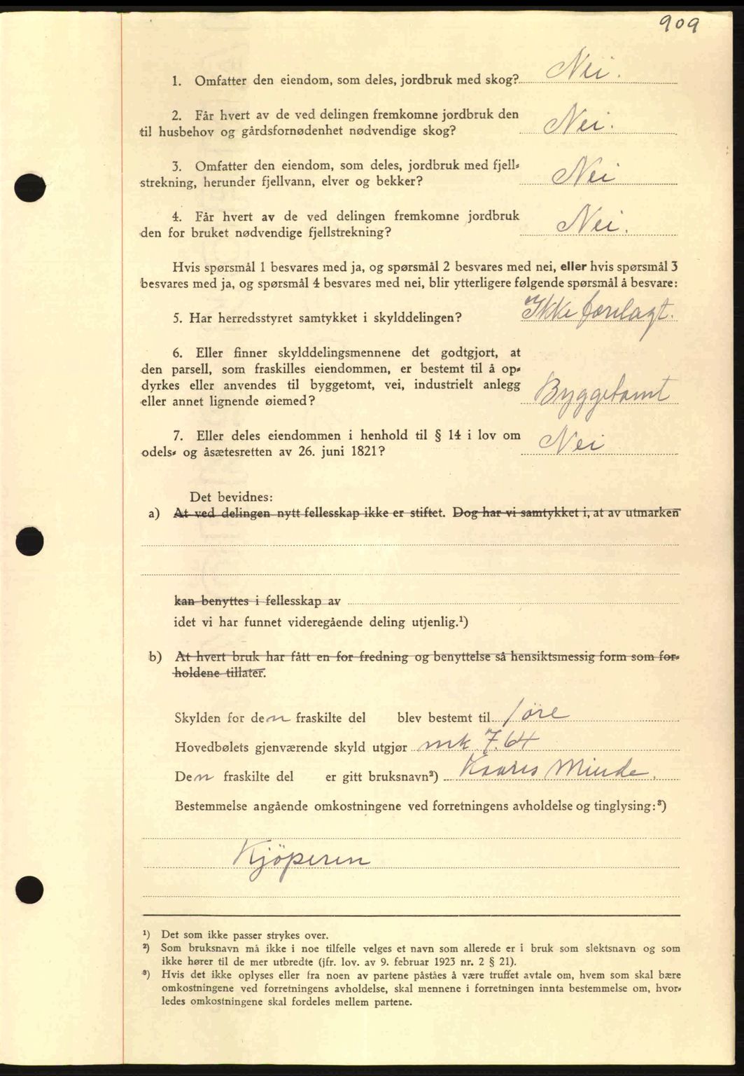 Nordmøre sorenskriveri, AV/SAT-A-4132/1/2/2Ca: Pantebok nr. A93, 1942-1942, Dagboknr: 2582/1942