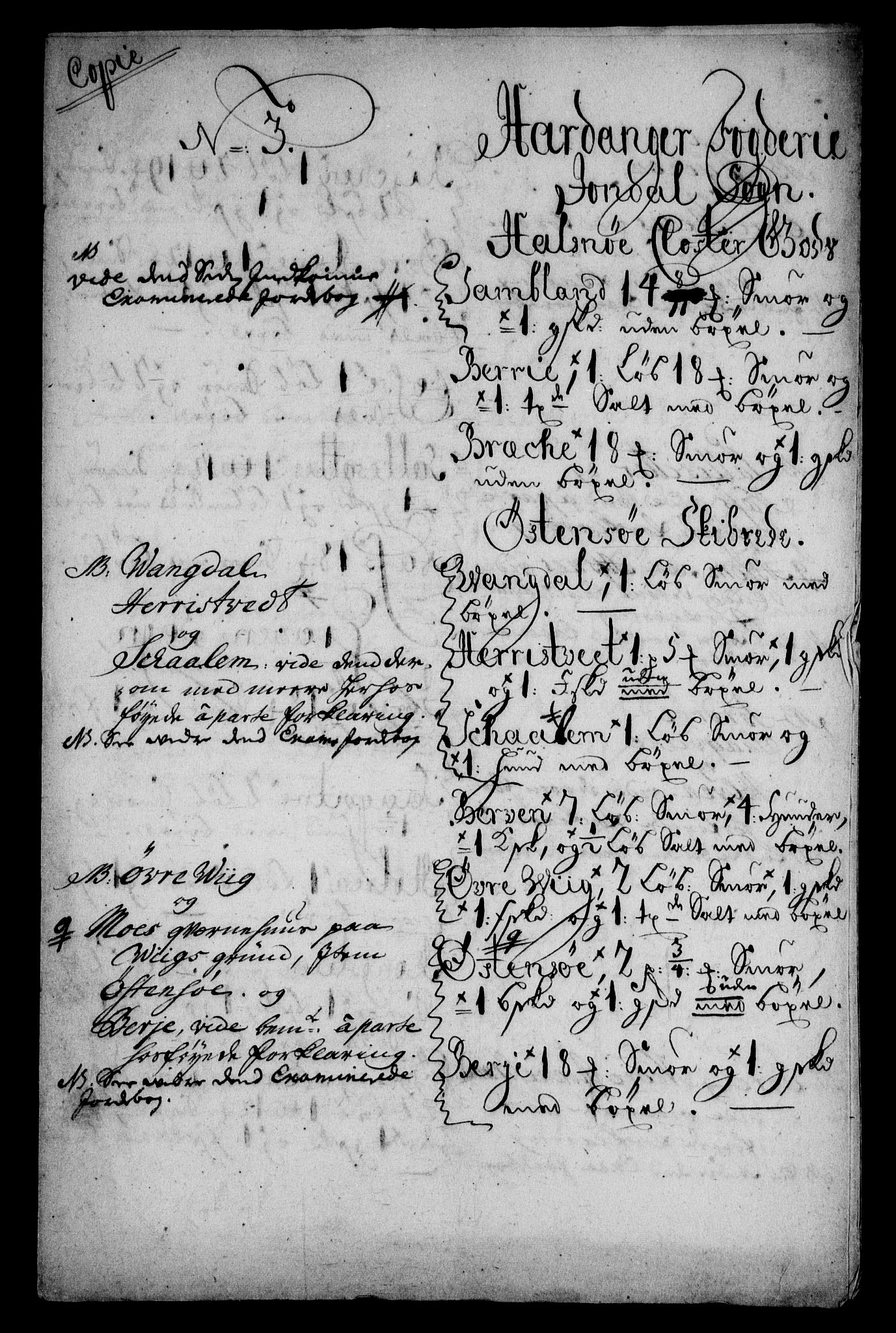 Rentekammeret inntil 1814, Realistisk ordnet avdeling, RA/EA-4070/On/L0003: [Jj 4]: Kommisjonsforretning over Vilhelm Hanssøns forpaktning av Halsnøy klosters gods, 1721-1729, s. 595