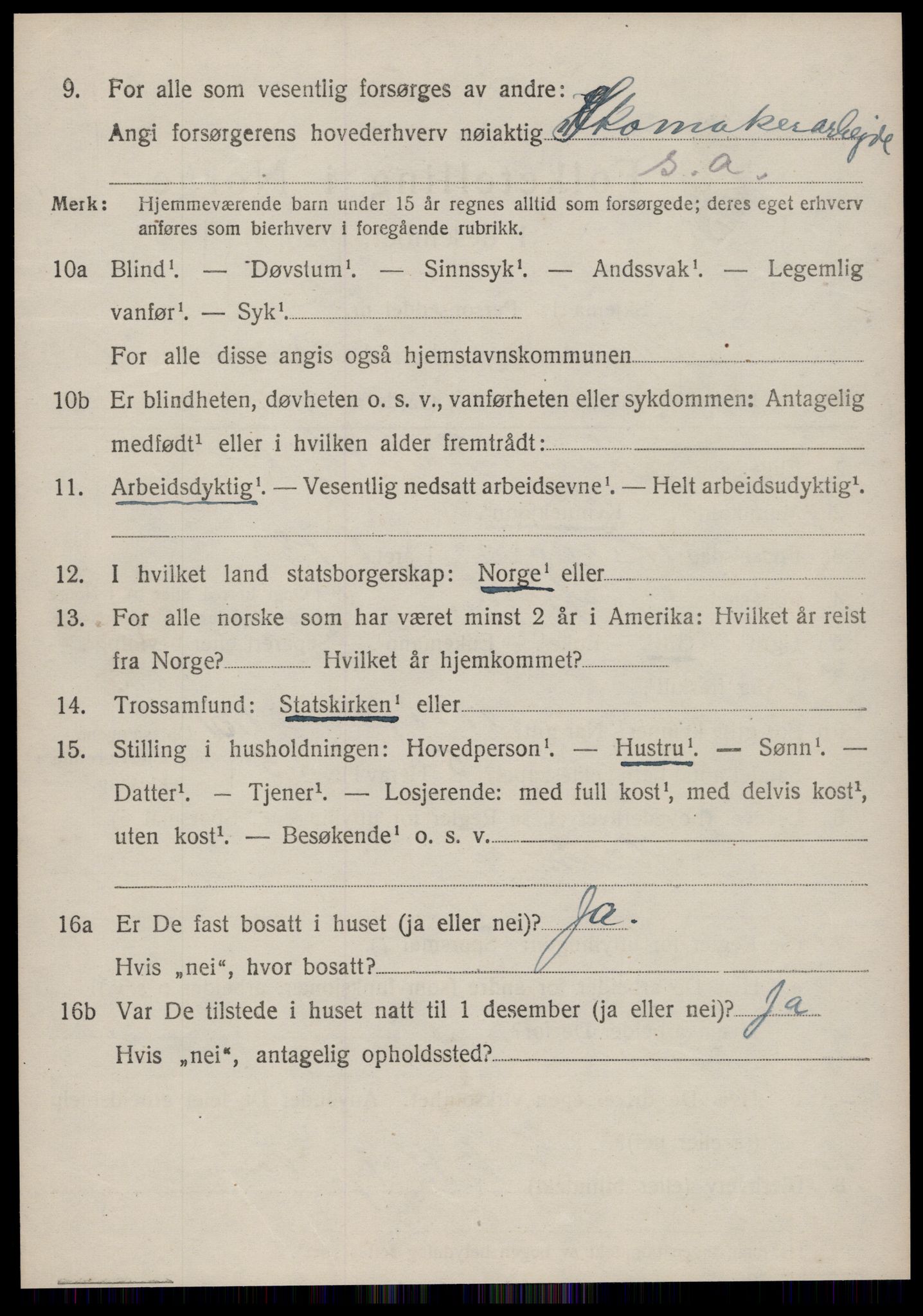SAT, Folketelling 1920 for 1561 Øksendal herred, 1920, s. 364