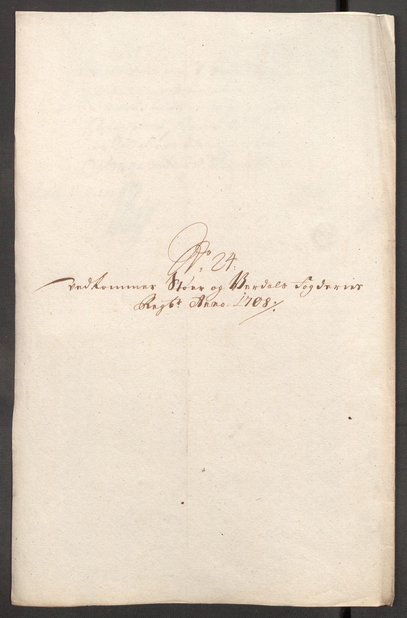 Rentekammeret inntil 1814, Reviderte regnskaper, Fogderegnskap, RA/EA-4092/R62/L4198: Fogderegnskap Stjørdal og Verdal, 1708, s. 252