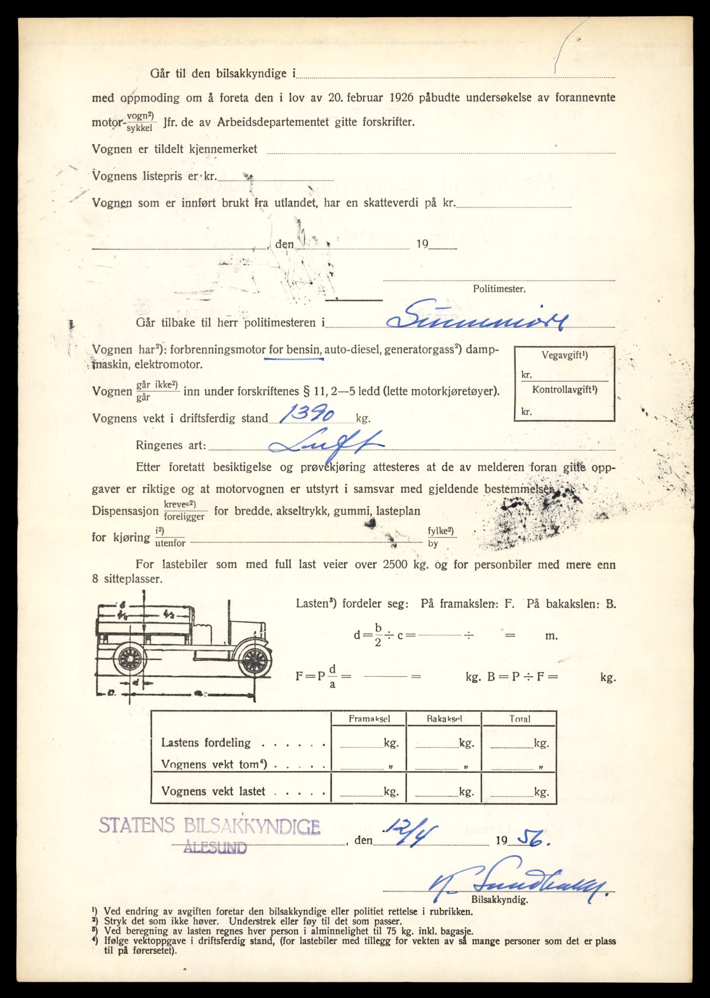 Møre og Romsdal vegkontor - Ålesund trafikkstasjon, AV/SAT-A-4099/F/Fe/L0046: Registreringskort for kjøretøy T 14445 - T 14579, 1927-1998