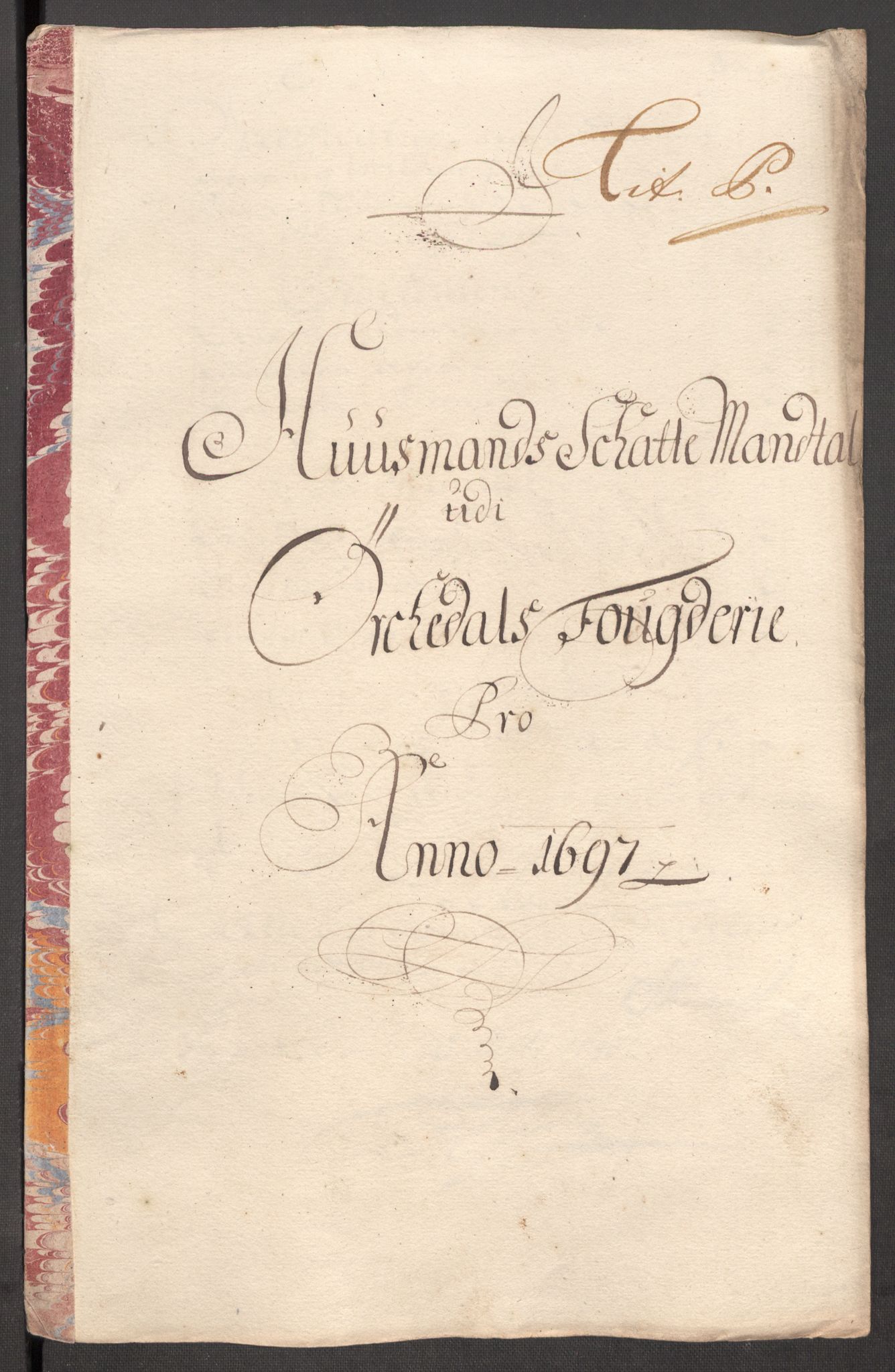 Rentekammeret inntil 1814, Reviderte regnskaper, Fogderegnskap, RA/EA-4092/R60/L3947: Fogderegnskap Orkdal og Gauldal, 1697, s. 198