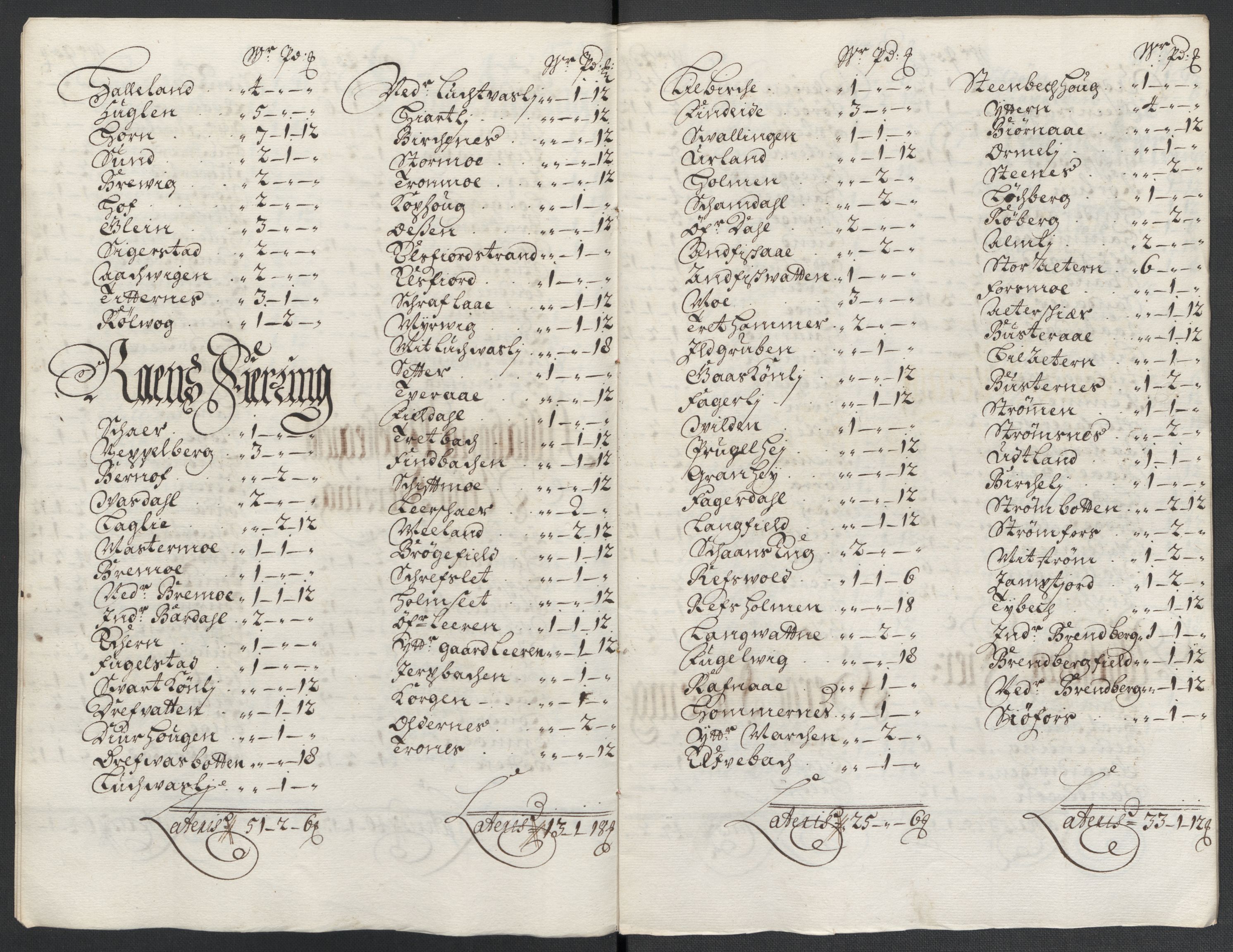 Rentekammeret inntil 1814, Reviderte regnskaper, Fogderegnskap, AV/RA-EA-4092/R65/L4507: Fogderegnskap Helgeland, 1699-1701, s. 355