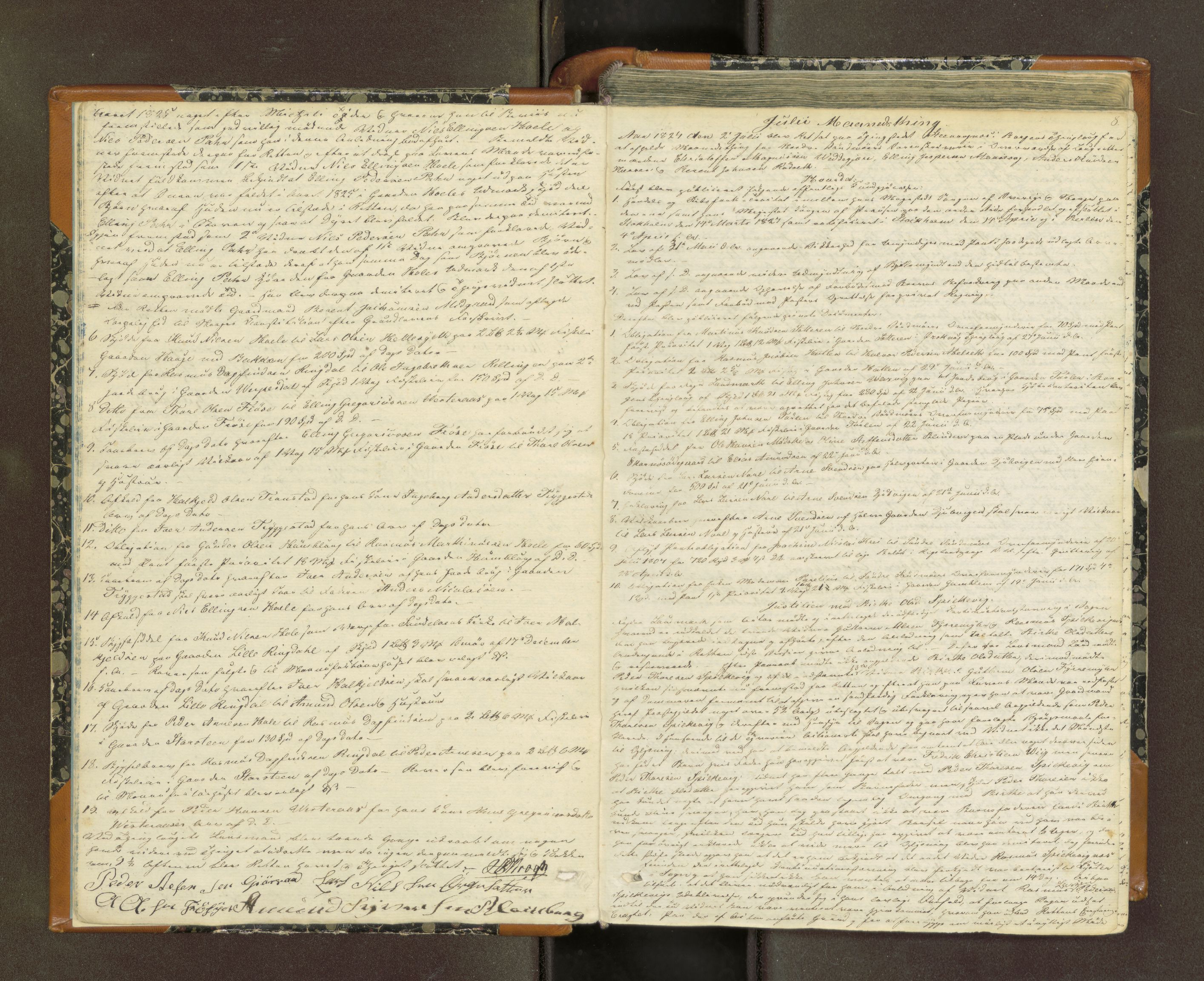 Nordre Sunnmøre sorenskriveri, AV/SAT-A-0006/1/1/1A/L0004: Tingbok 4A, 1827-1831