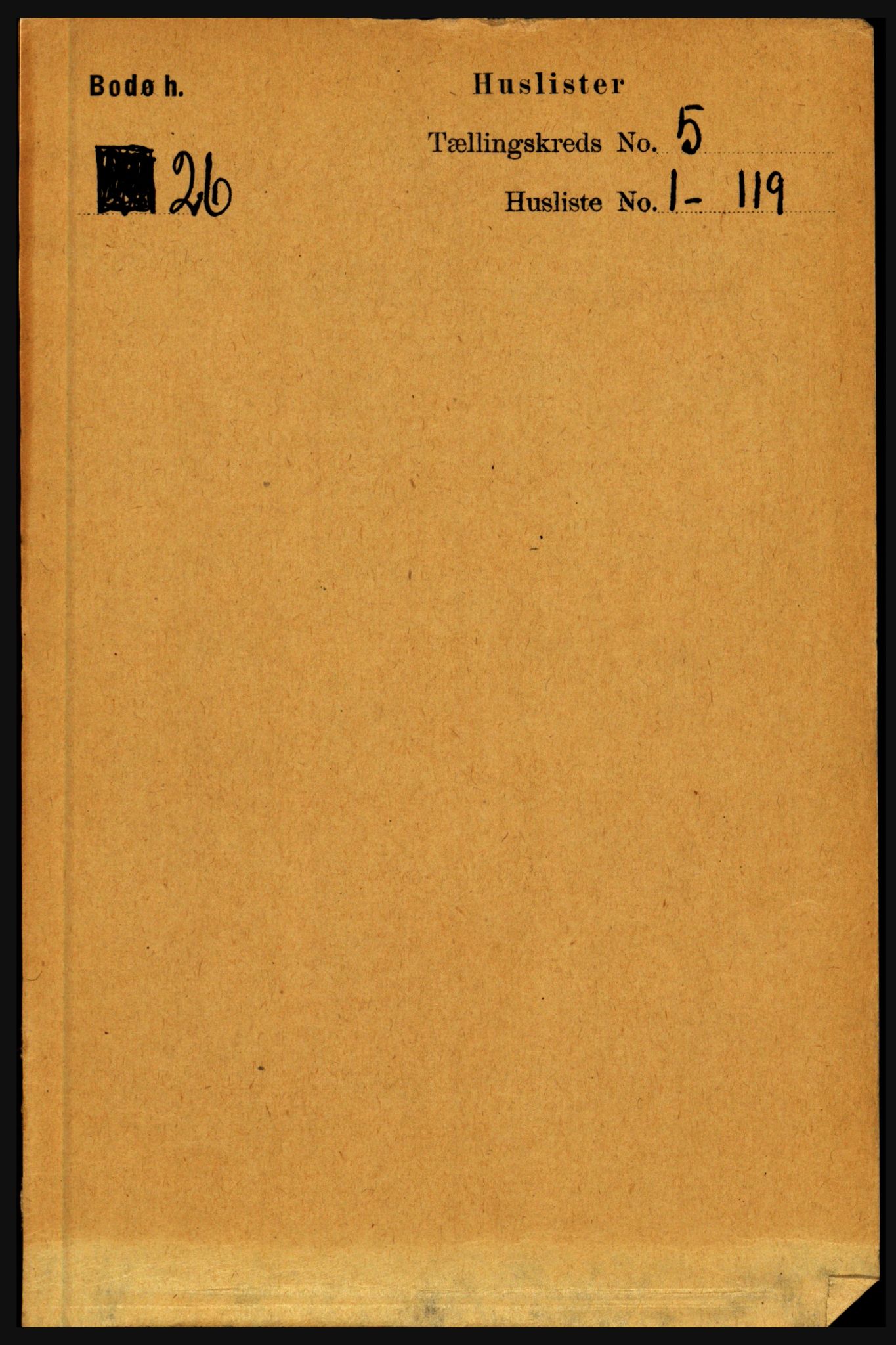 RA, Folketelling 1891 for 1843 Bodø herred, 1891, s. 3029