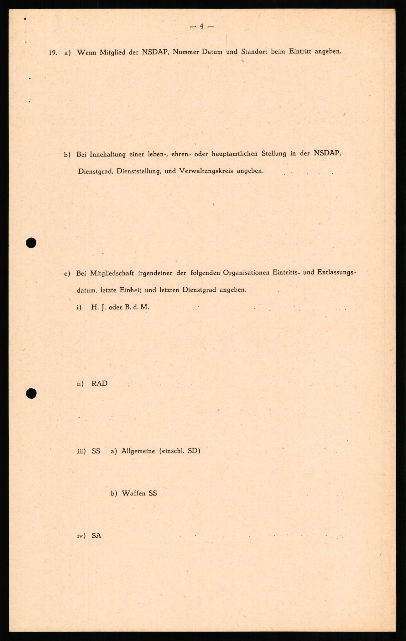 Forsvaret, Forsvarets overkommando II, RA/RAFA-3915/D/Db/L0014: CI Questionaires. Tyske okkupasjonsstyrker i Norge. Tyskere., 1945-1946, s. 452