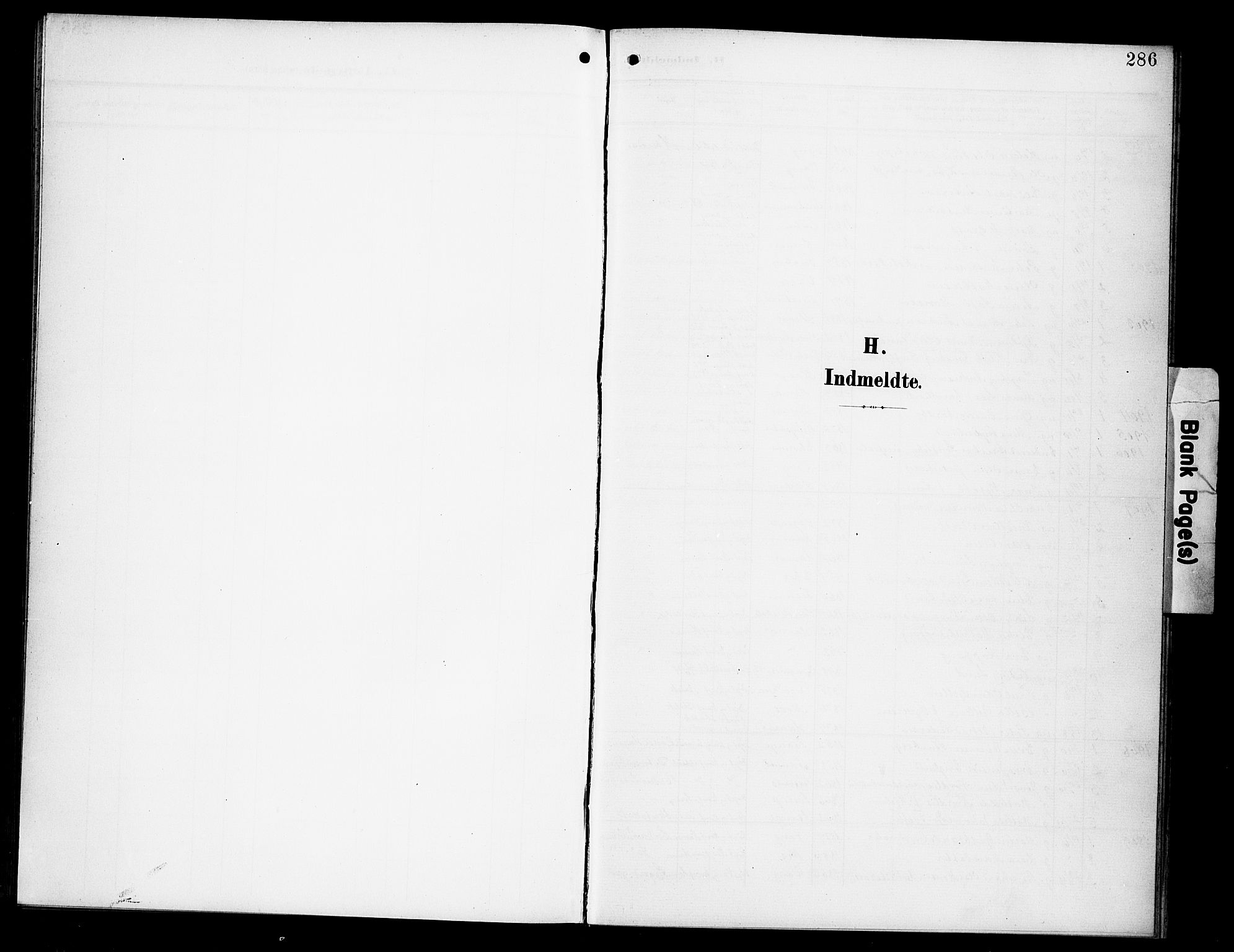 Hamar prestekontor, SAH/DOMPH-002/H/Ha/Hab/L0002: Klokkerbok nr. 2, 1899-1929, s. 286