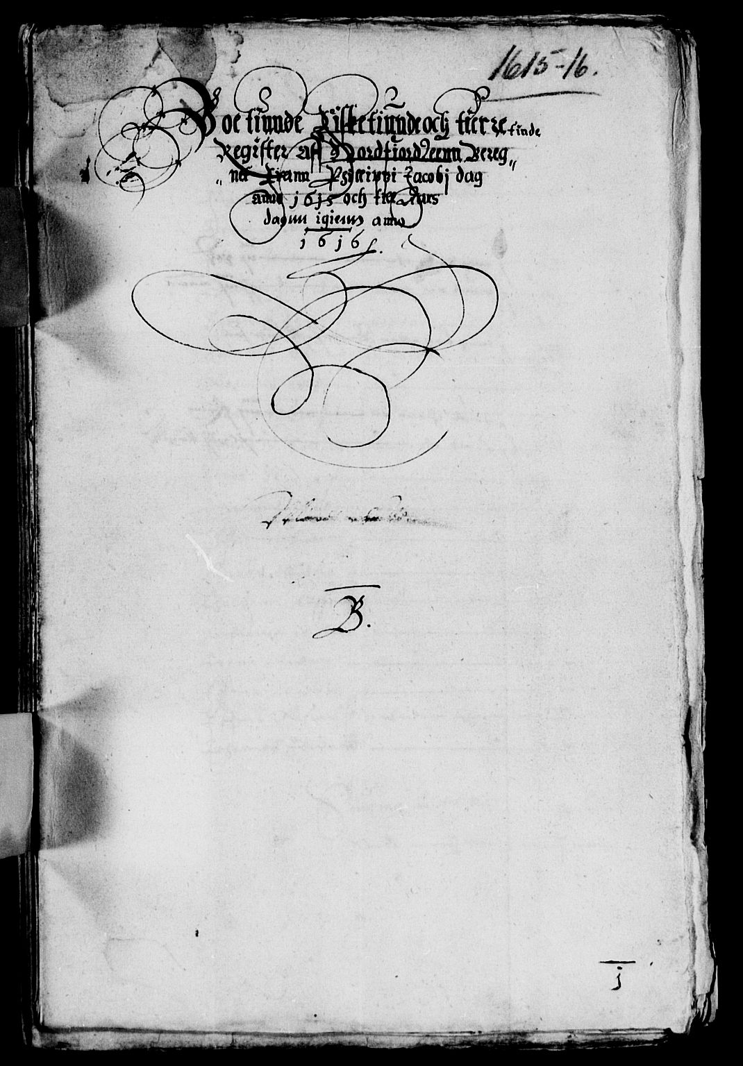 Rentekammeret inntil 1814, Reviderte regnskaper, Lensregnskaper, RA/EA-5023/R/Rb/Rbt/L0020: Bergenhus len, 1615-1617