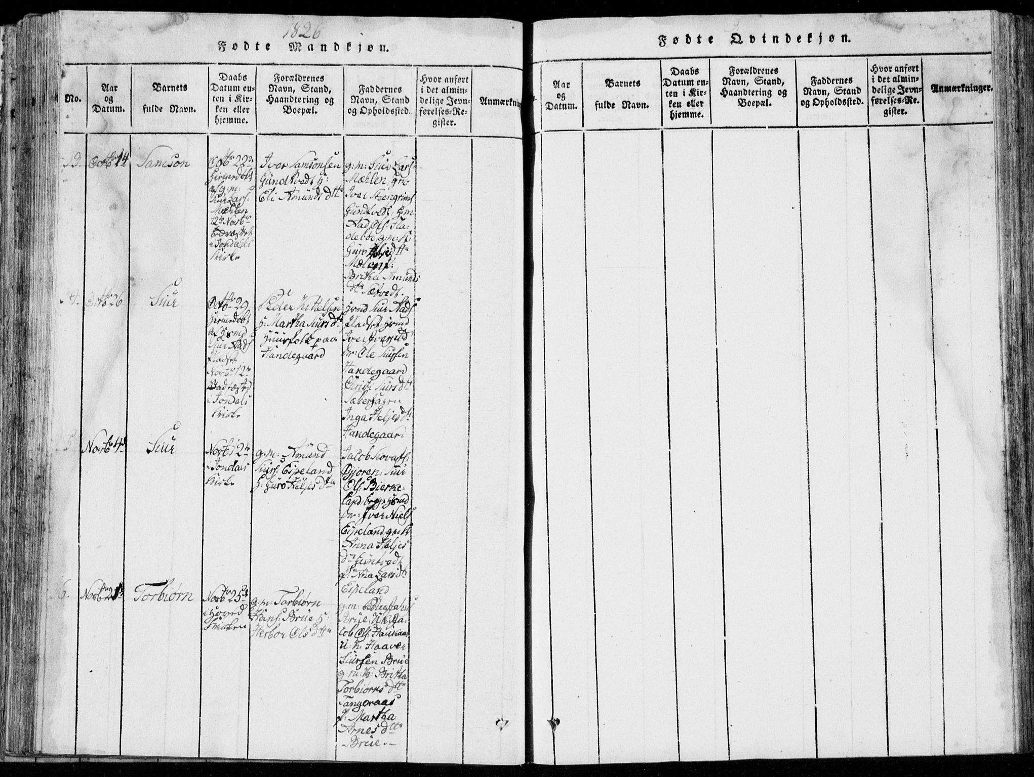 Strandebarm sokneprestembete, AV/SAB-A-78401/H/Hab: Klokkerbok nr. A  1, 1816-1826, s. 91