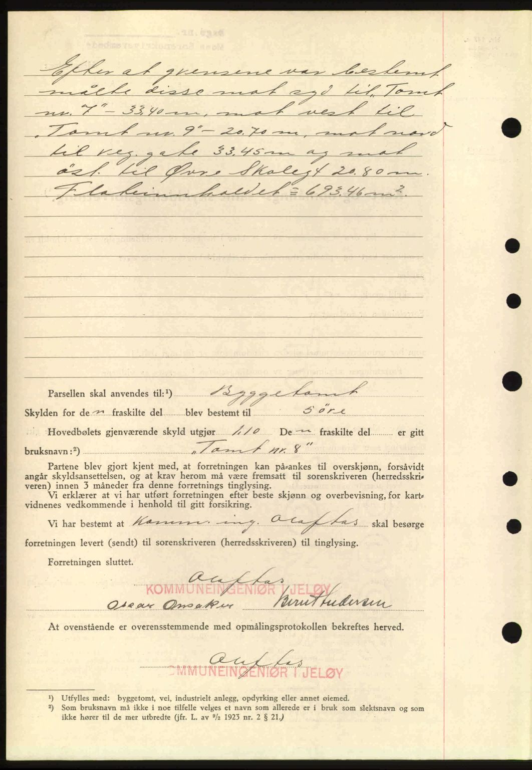 Moss sorenskriveri, SAO/A-10168: Pantebok nr. A5, 1938-1939, Dagboknr: 642/1939