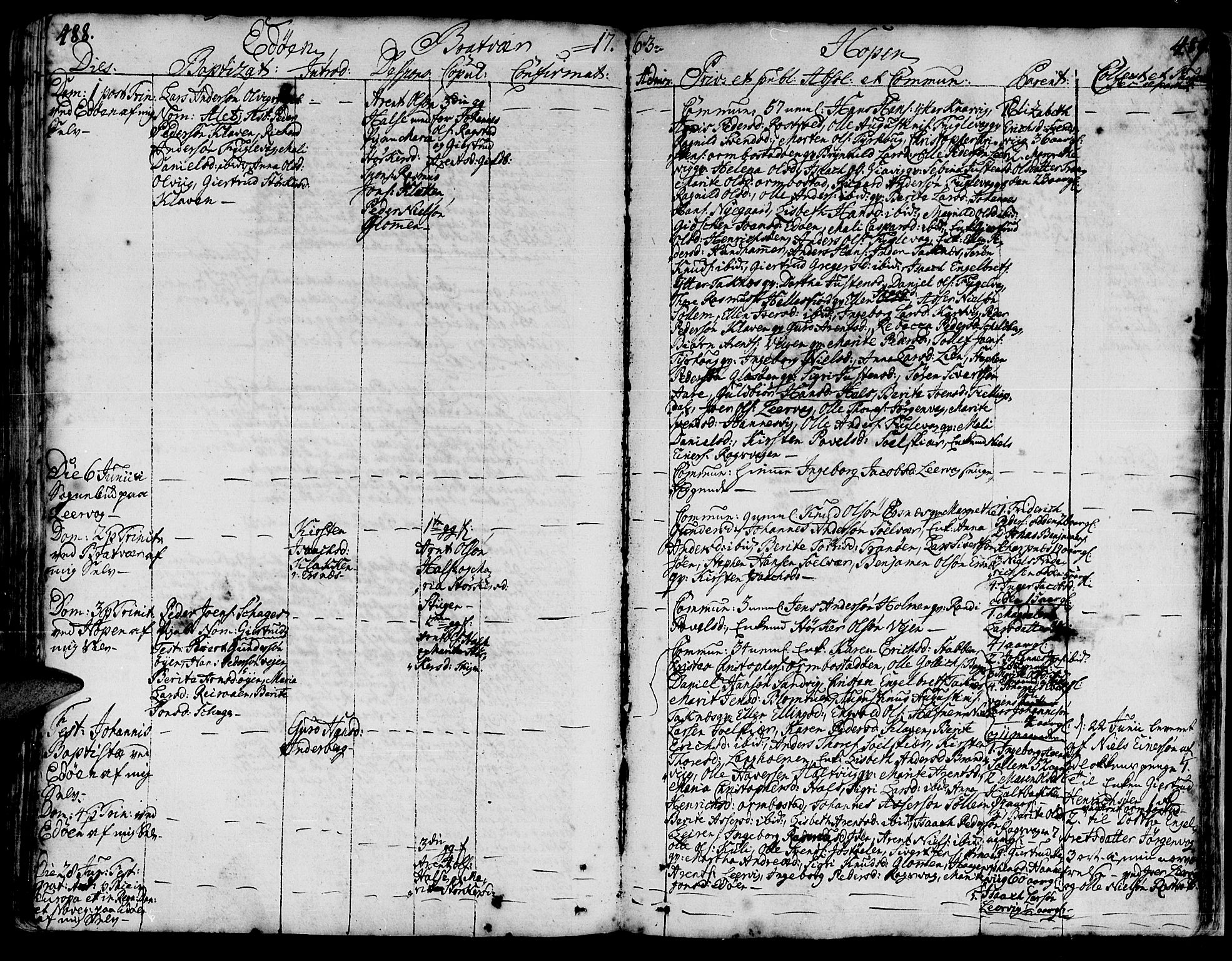 Ministerialprotokoller, klokkerbøker og fødselsregistre - Møre og Romsdal, SAT/A-1454/581/L0931: Ministerialbok nr. 581A01, 1751-1765, s. 488-489