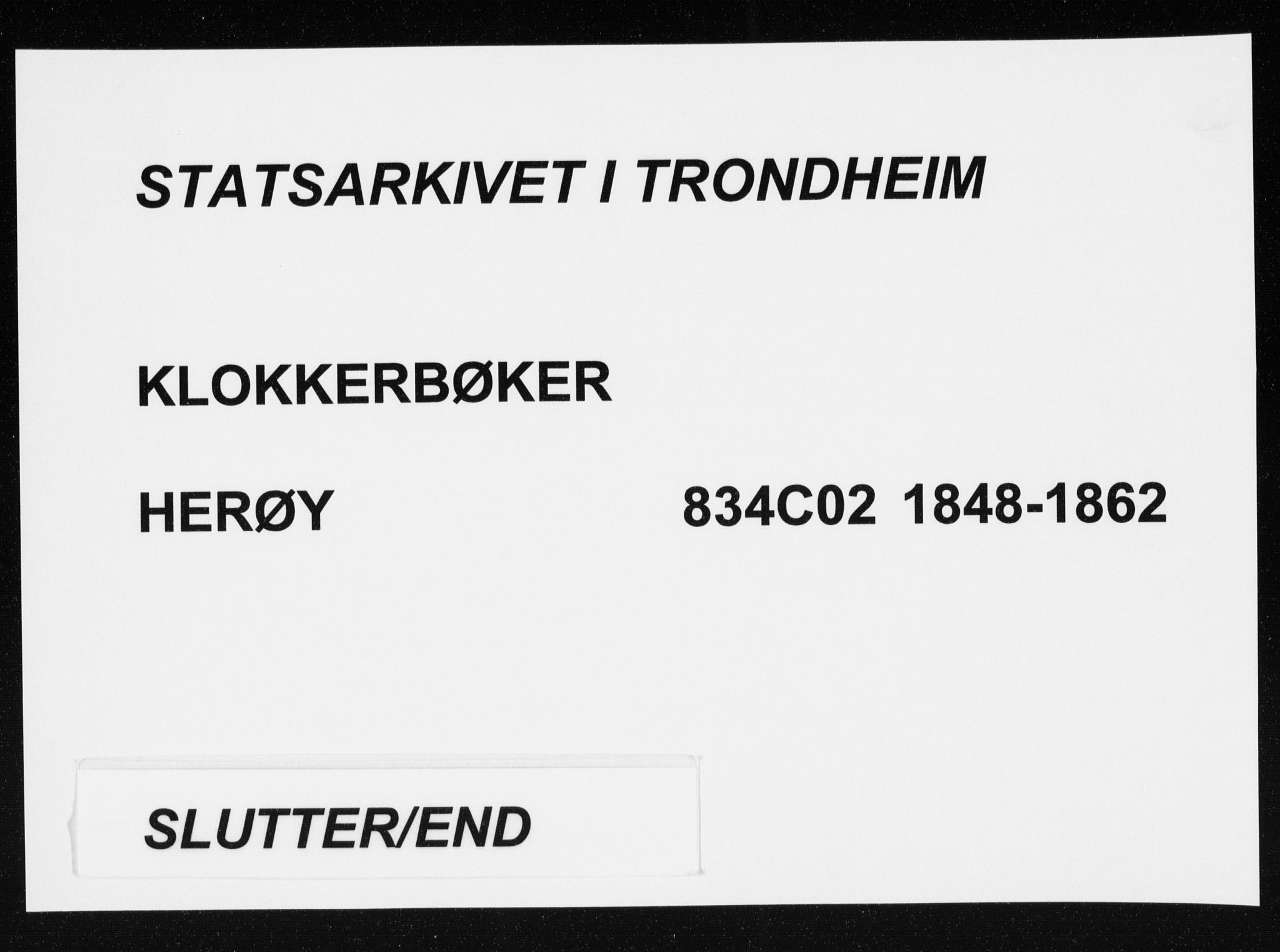 Ministerialprotokoller, klokkerbøker og fødselsregistre - Nordland, AV/SAT-A-1459/834/L0511: Klokkerbok nr. 834C02, 1848-1862