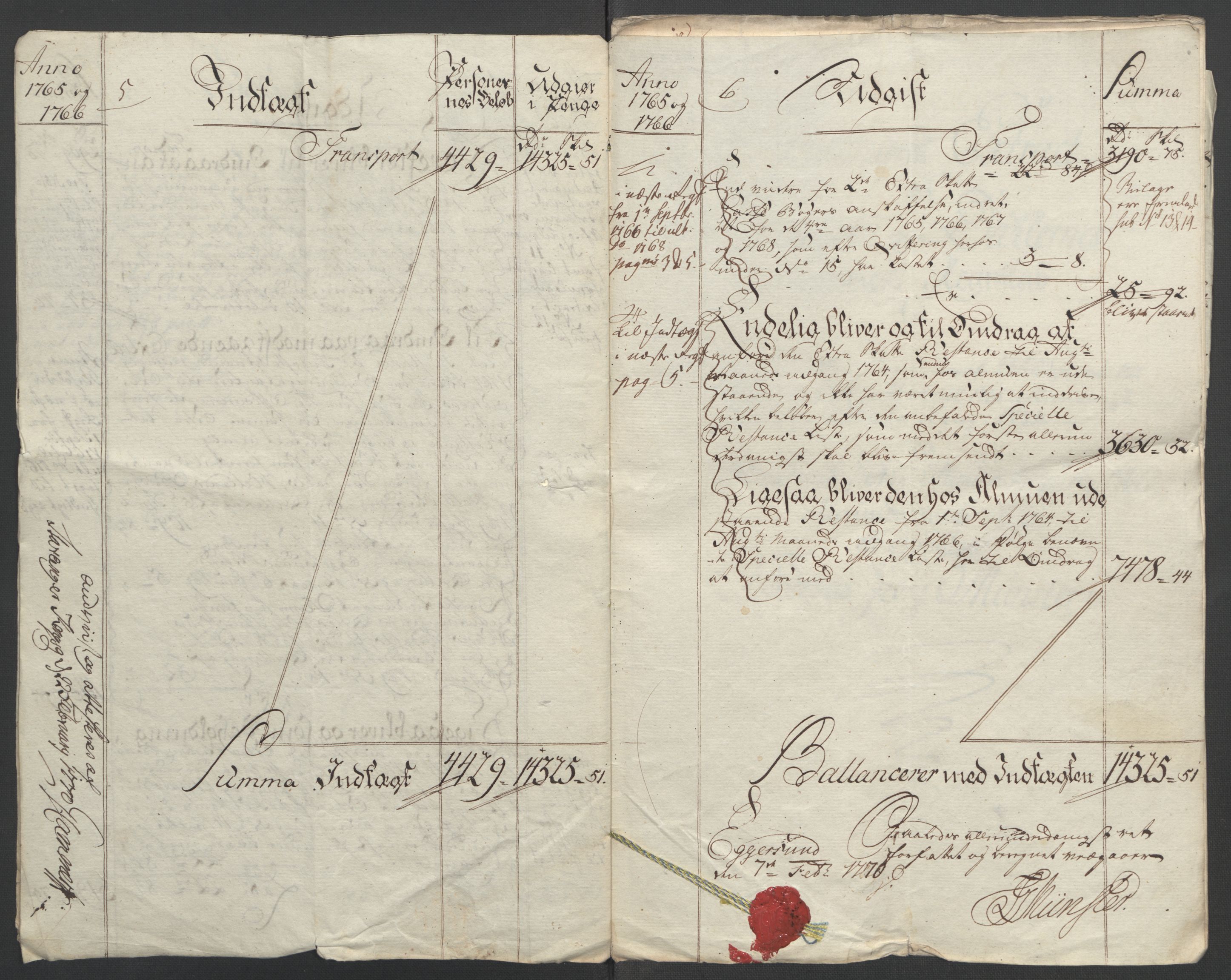 Rentekammeret inntil 1814, Reviderte regnskaper, Fogderegnskap, AV/RA-EA-4092/R46/L2836: Ekstraskatten Jæren og Dalane, 1764-1766, s. 8