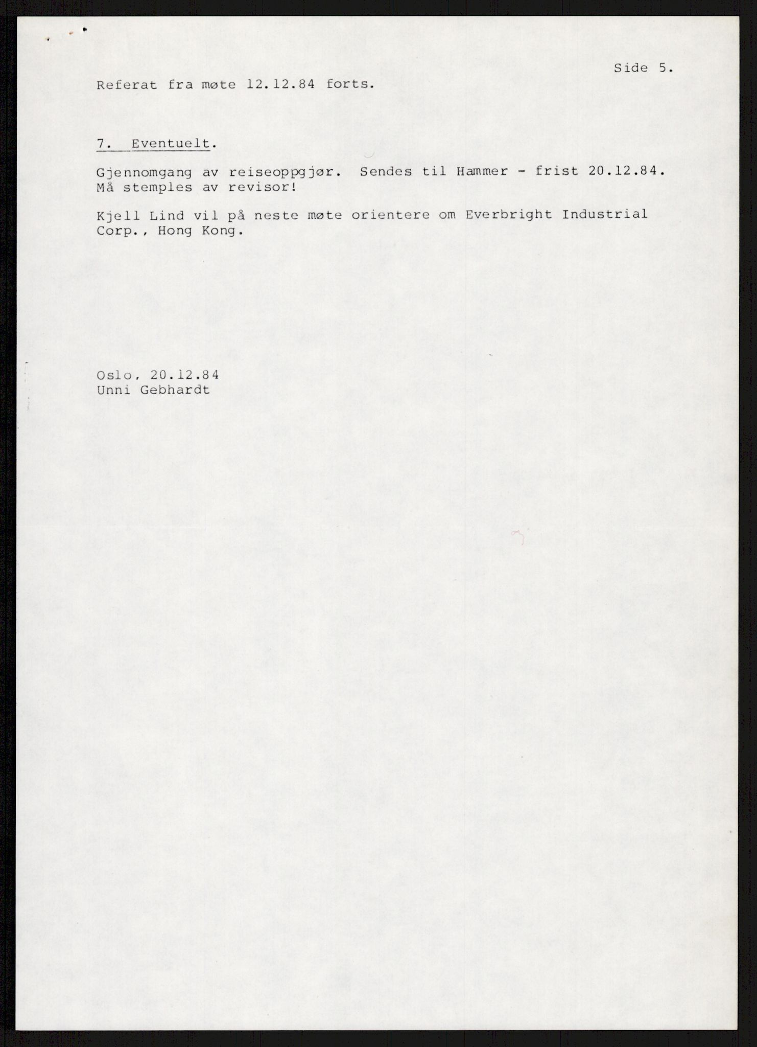 "17-Gruppen Kina", AV/RA-PA-1688/A/L0001: Møtereferater, 1979-1986, s. 181