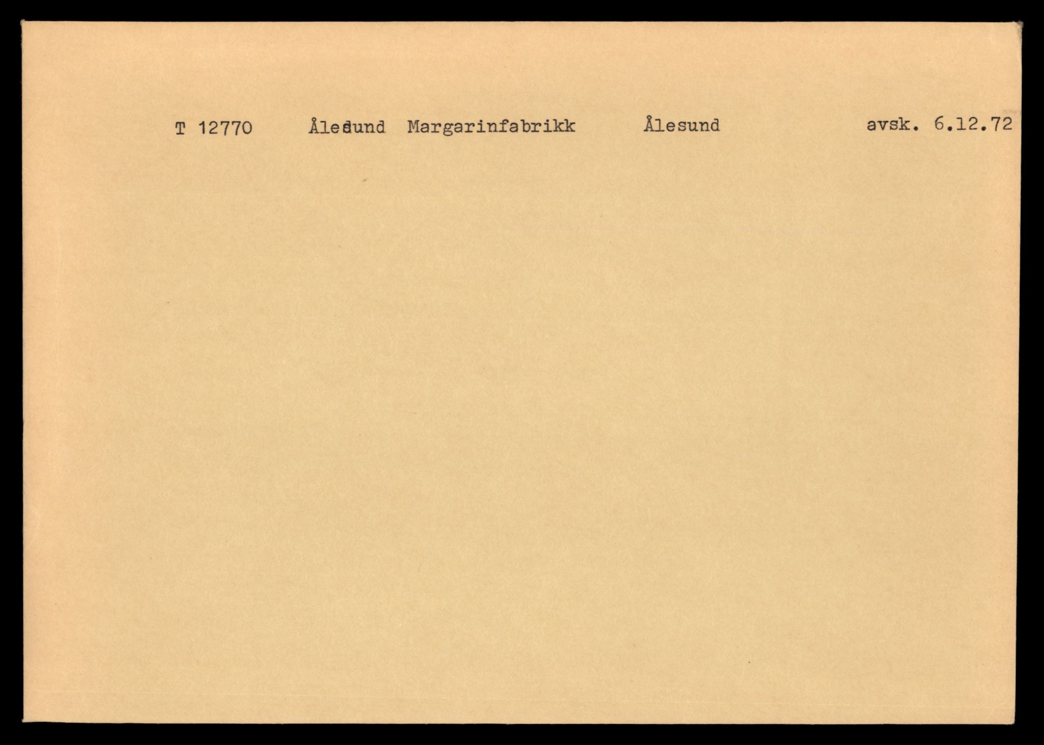 Møre og Romsdal vegkontor - Ålesund trafikkstasjon, AV/SAT-A-4099/F/Fe/L0035: Registreringskort for kjøretøy T 12653 - T 12829, 1927-1998, s. 2750