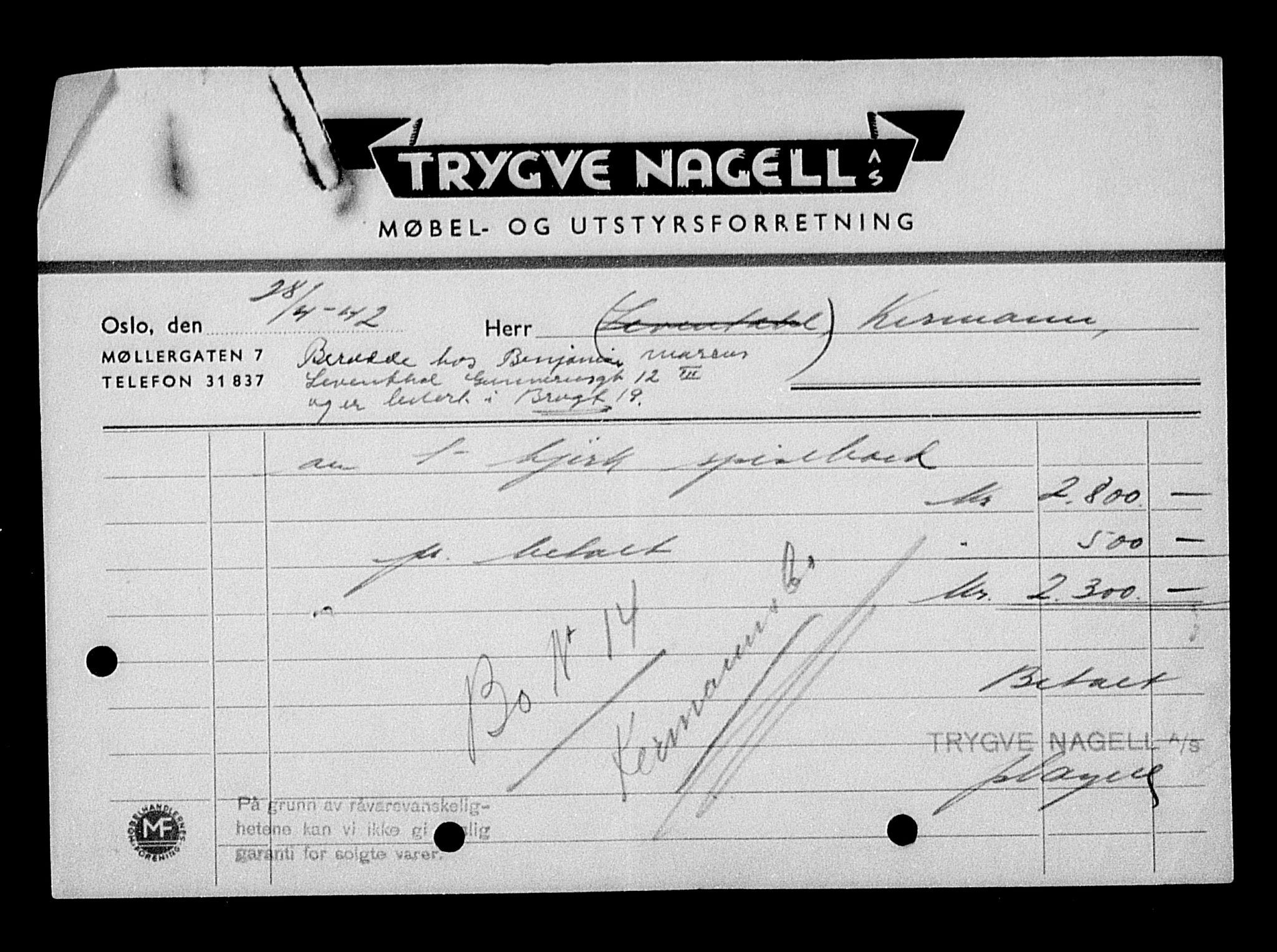 Justisdepartementet, Tilbakeføringskontoret for inndratte formuer, RA/S-1564/H/Hc/Hcc/L0950: --, 1945-1947, s. 525