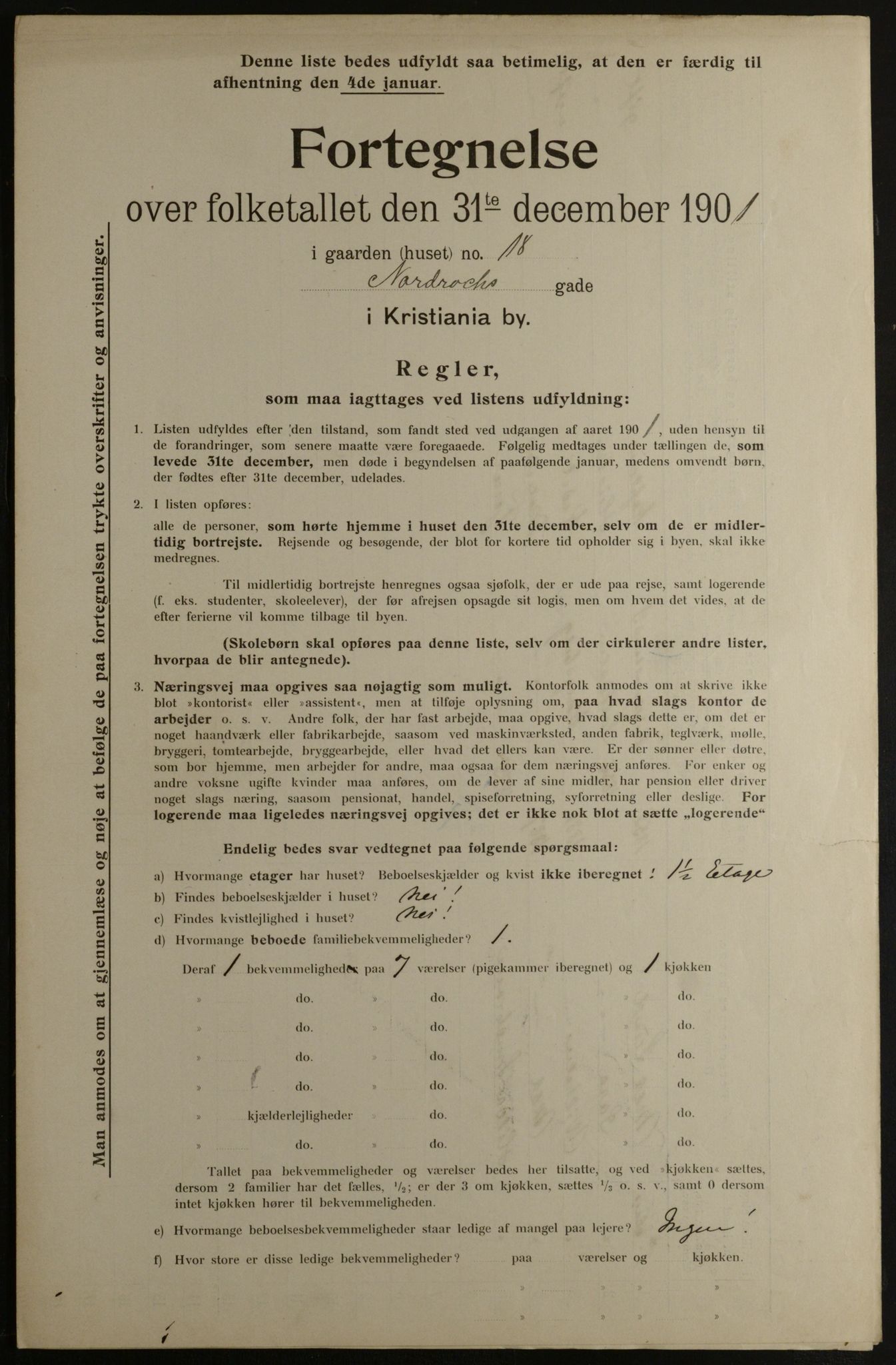 OBA, Kommunal folketelling 31.12.1901 for Kristiania kjøpstad, 1901, s. 11267