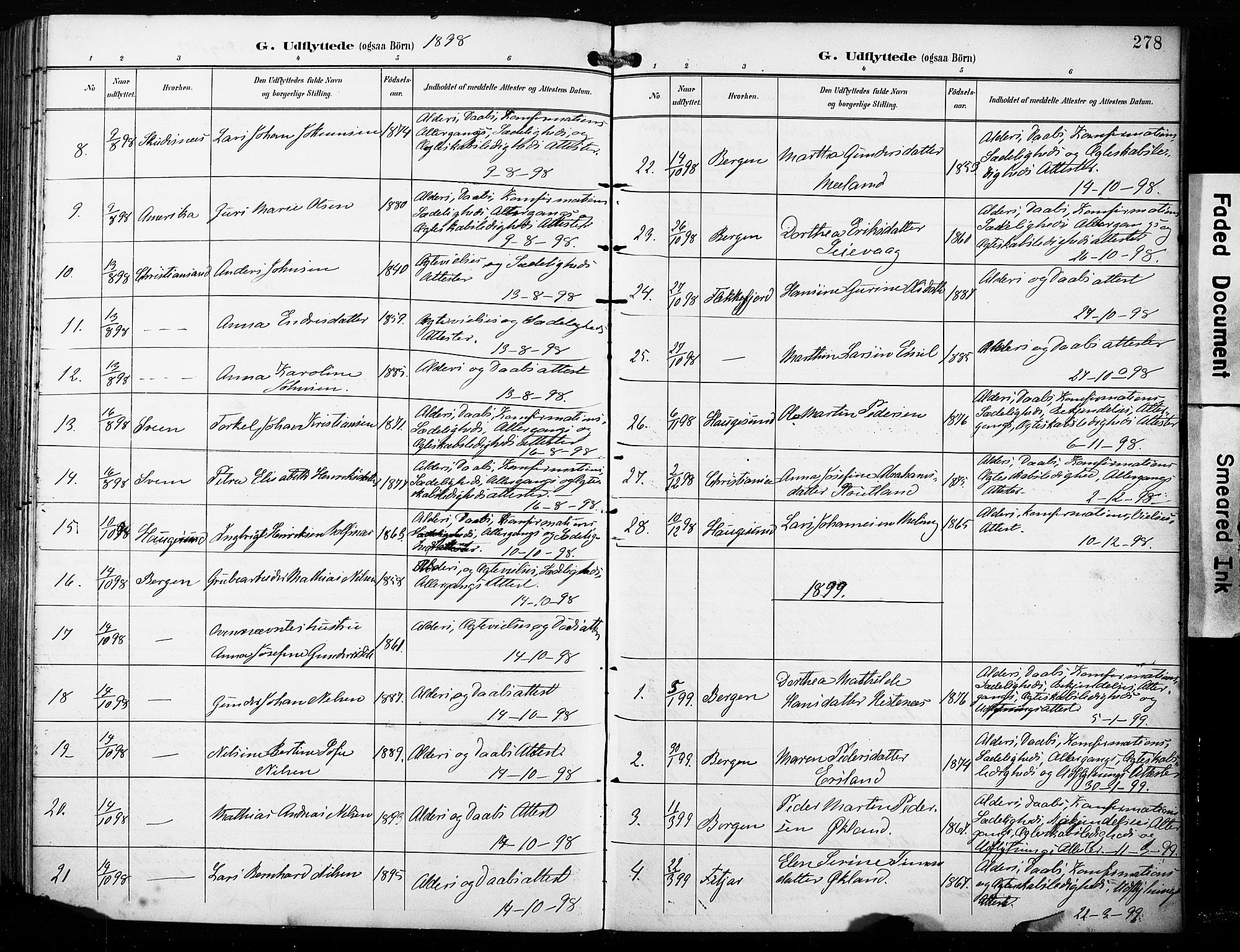 Finnås sokneprestembete, AV/SAB-A-99925/H/Ha/Haa/Haac/L0002: Ministerialbok nr. C 2, 1895-1904, s. 278