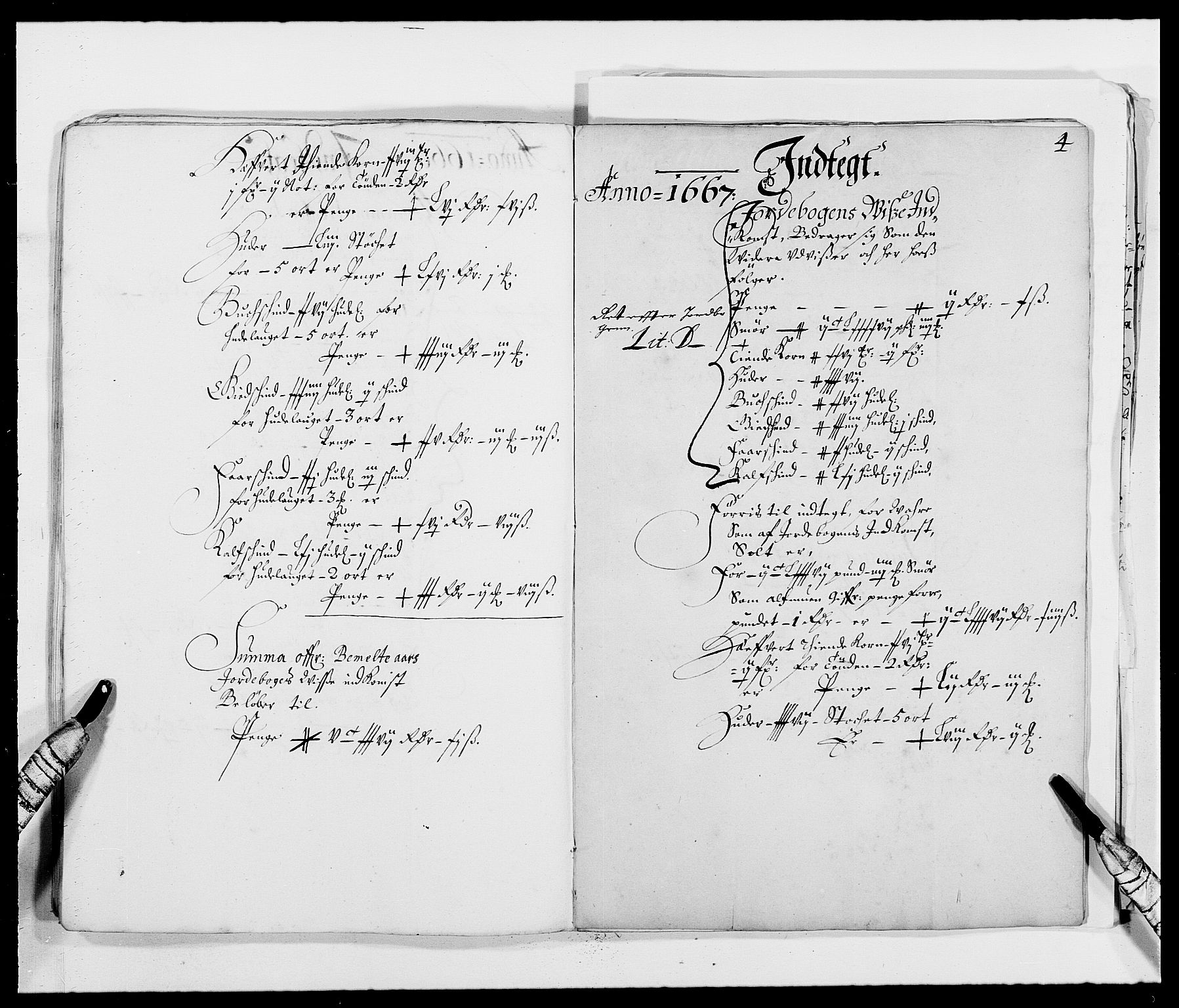 Rentekammeret inntil 1814, Reviderte regnskaper, Fogderegnskap, AV/RA-EA-4092/R40/L2431: Fogderegnskap Råbyggelag, 1664-1668, s. 104