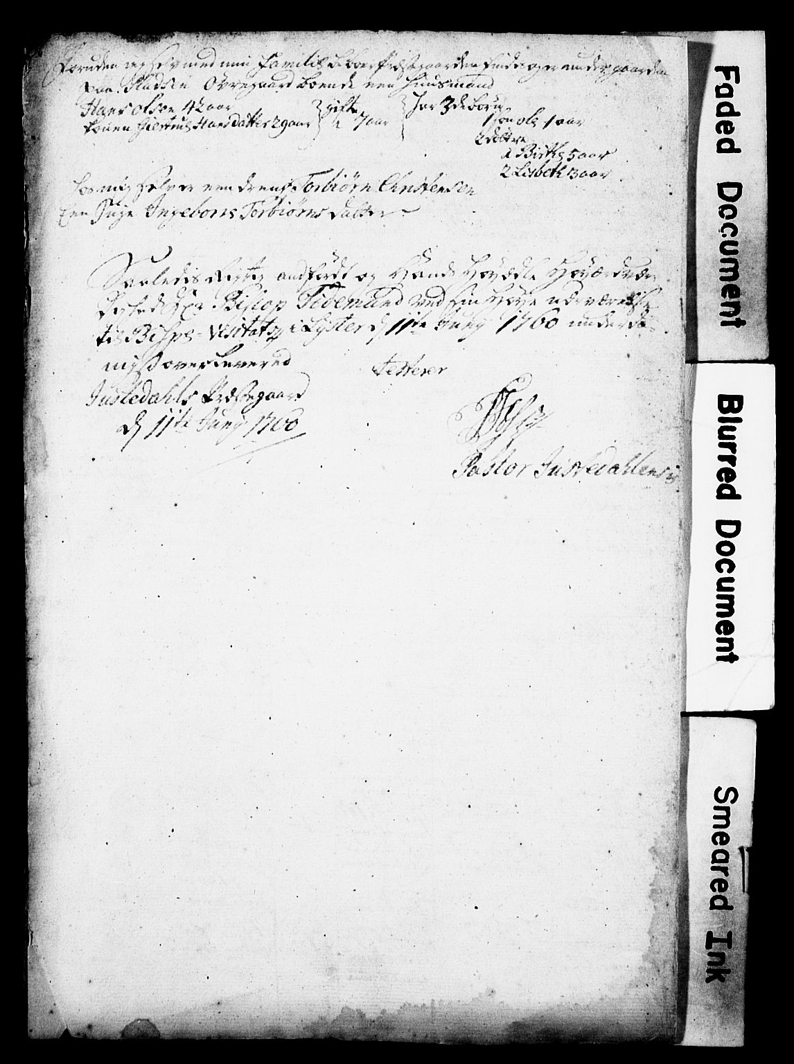 Bjørgvin biskop, AV/SAB-A-5601/Hd/L0001: Manntalslister frå Nordre Bergenhus amt, 1760