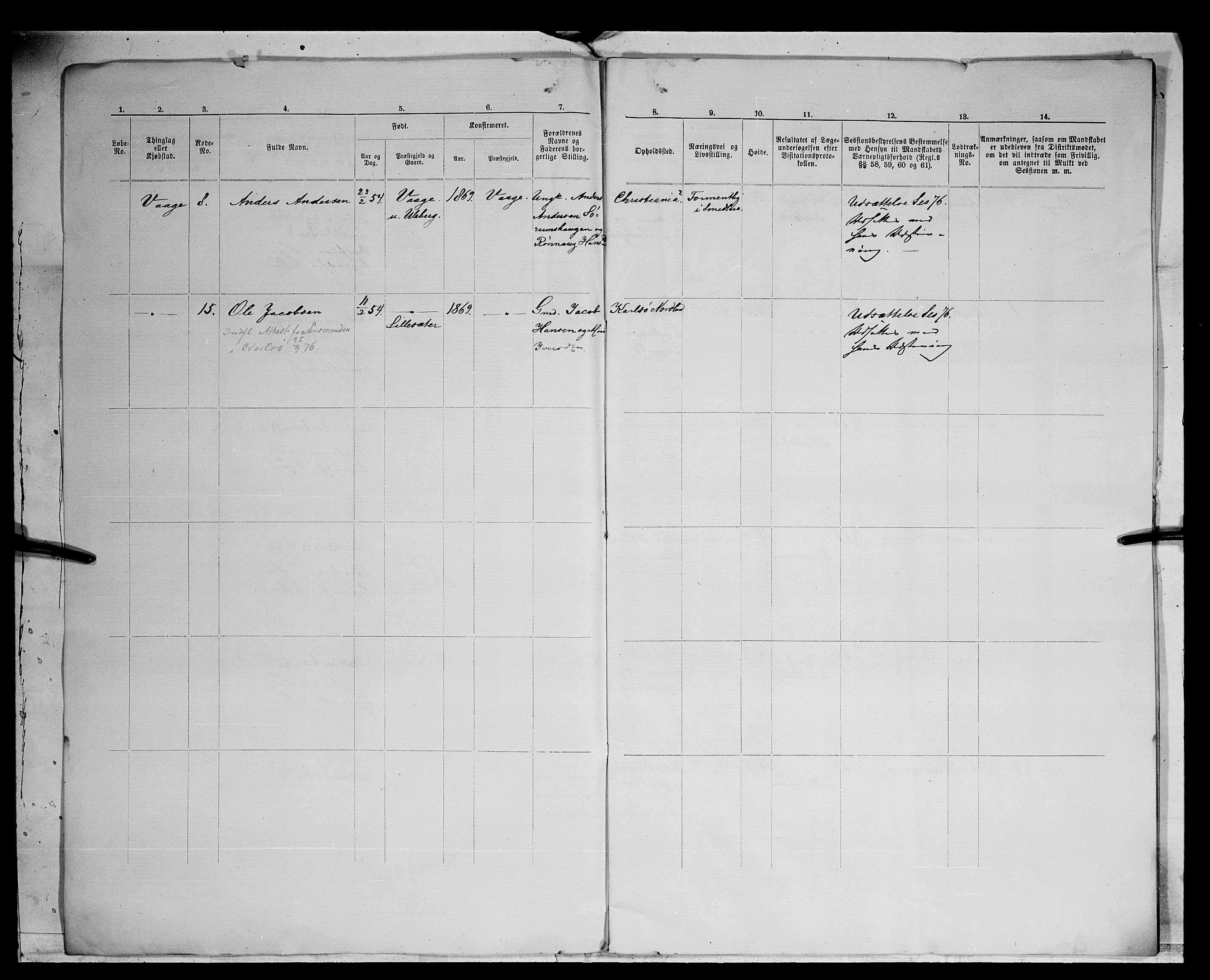 Fylkesmannen i Oppland, SAH/FYO-002/1/K/Kg/L1175: Heidal, Sel, Vågå, Lom og Skjåk, 1860-1879, s. 109