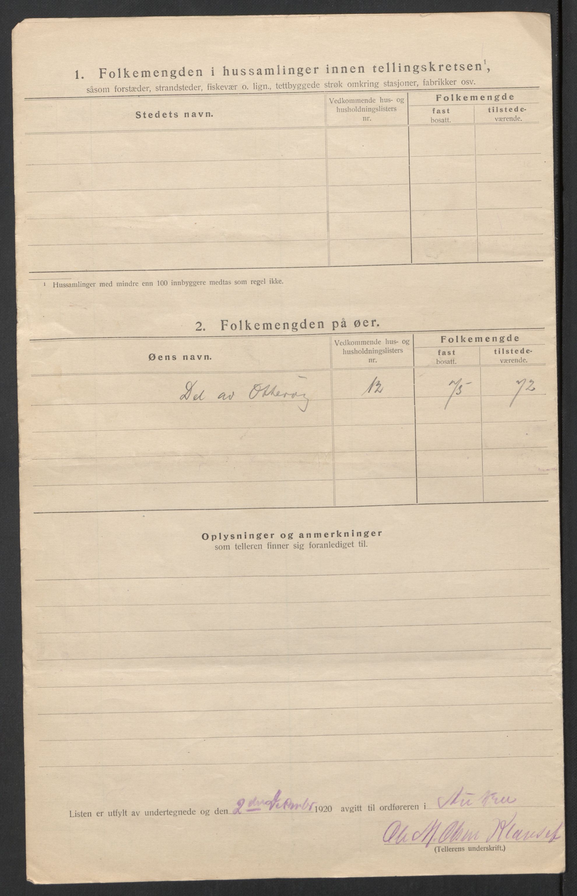 SAT, Folketelling 1920 for 1545 Aukra herred, 1920, s. 39