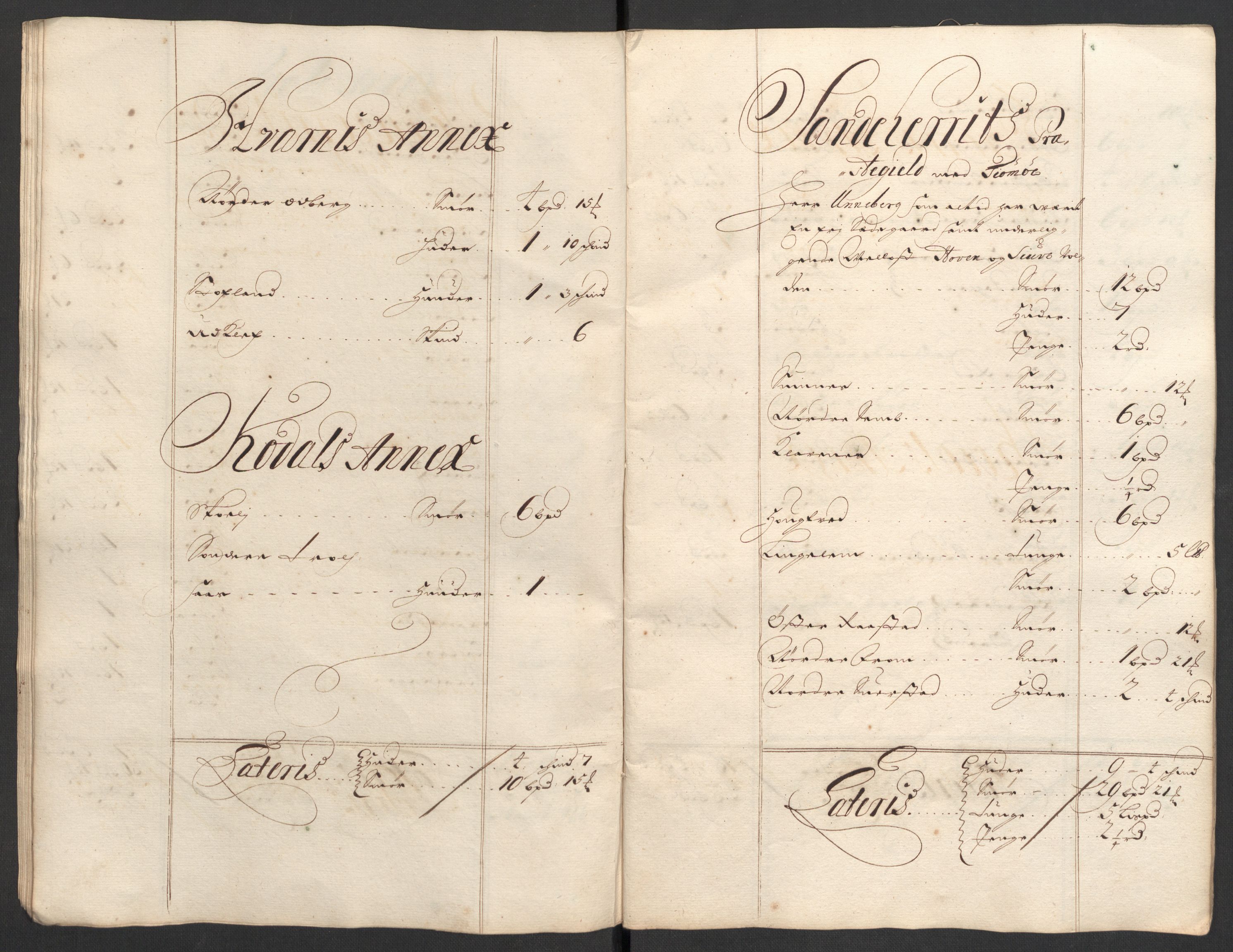 Rentekammeret inntil 1814, Reviderte regnskaper, Fogderegnskap, AV/RA-EA-4092/R33/L1976: Fogderegnskap Larvik grevskap, 1698-1701, s. 47