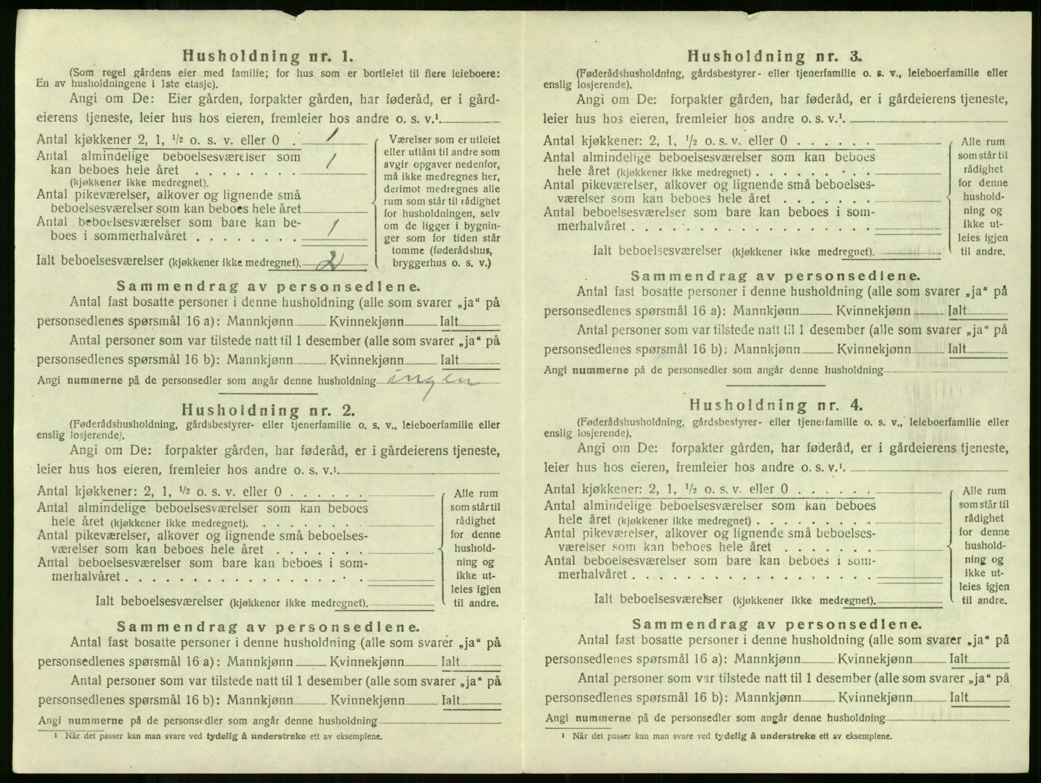 SAKO, Folketelling 1920 for 0719 Andebu herred, 1920, s. 835
