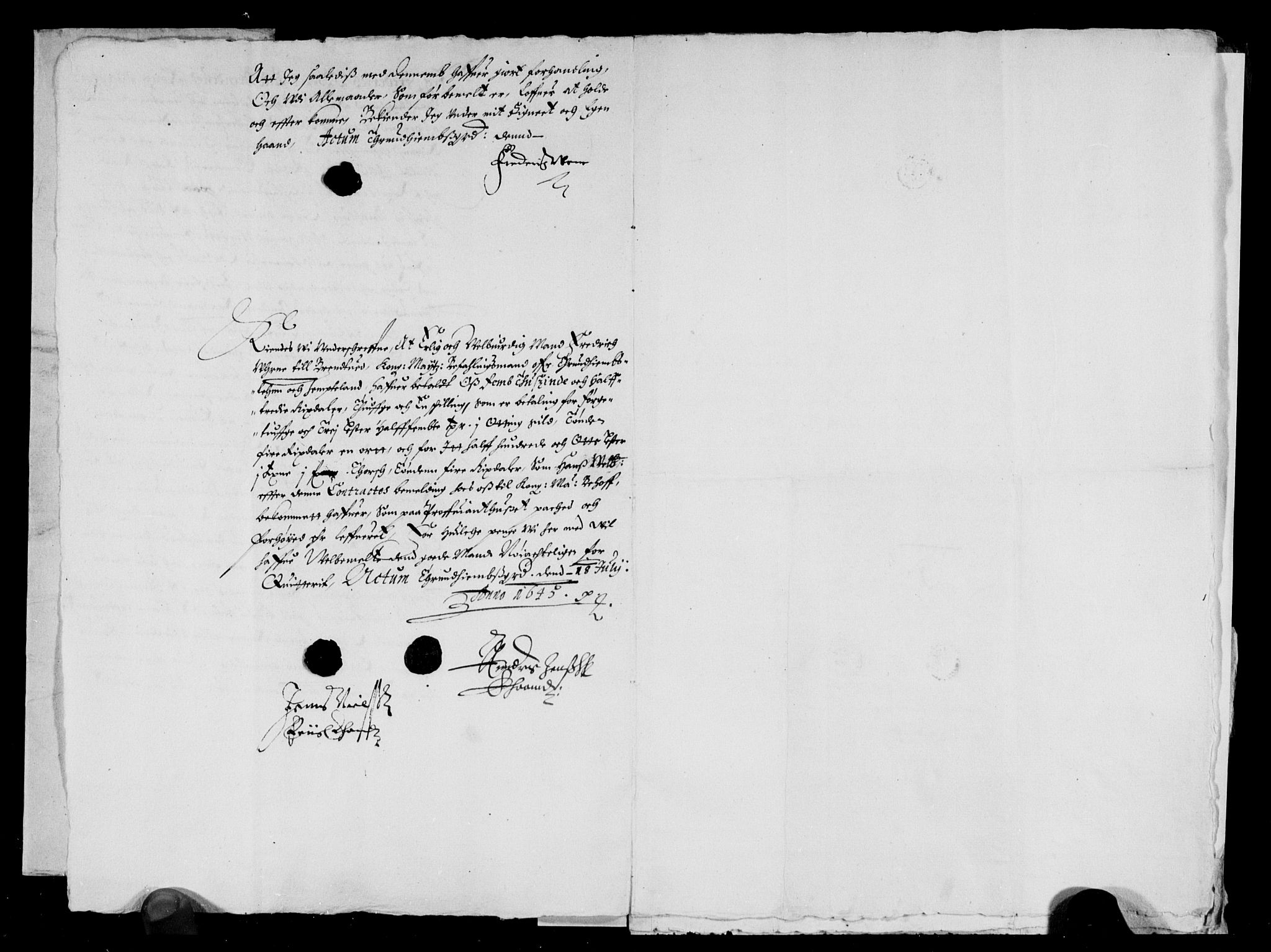 Rentekammeret inntil 1814, Reviderte regnskaper, Lensregnskaper, AV/RA-EA-5023/R/Rb/Rbw/L0082: Trondheim len, 1644-1645