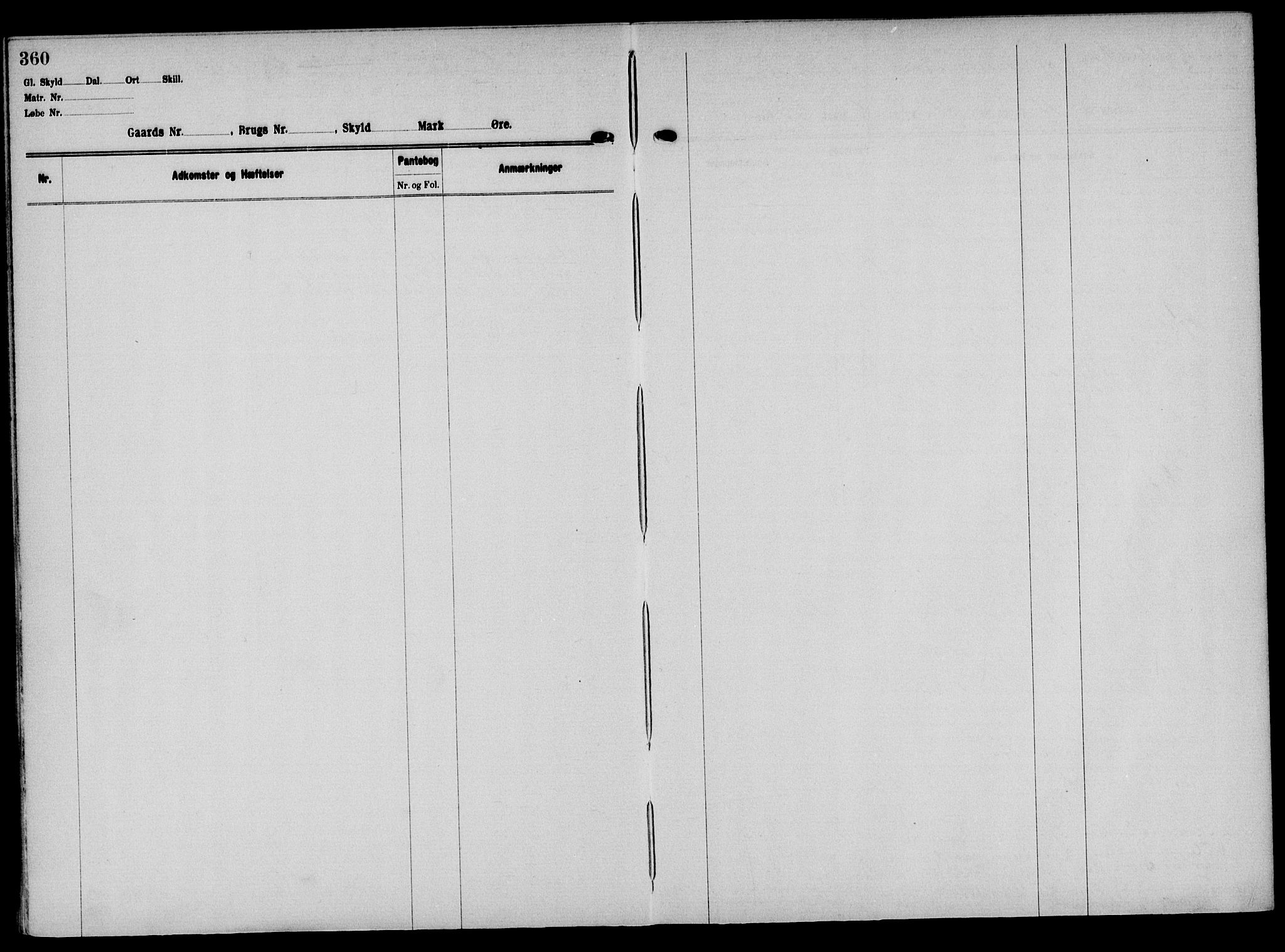 Solør tingrett, AV/SAH-TING-008/H/Ha/Hak/L0001: Panteregister nr. I, 1900-1935, s. 360